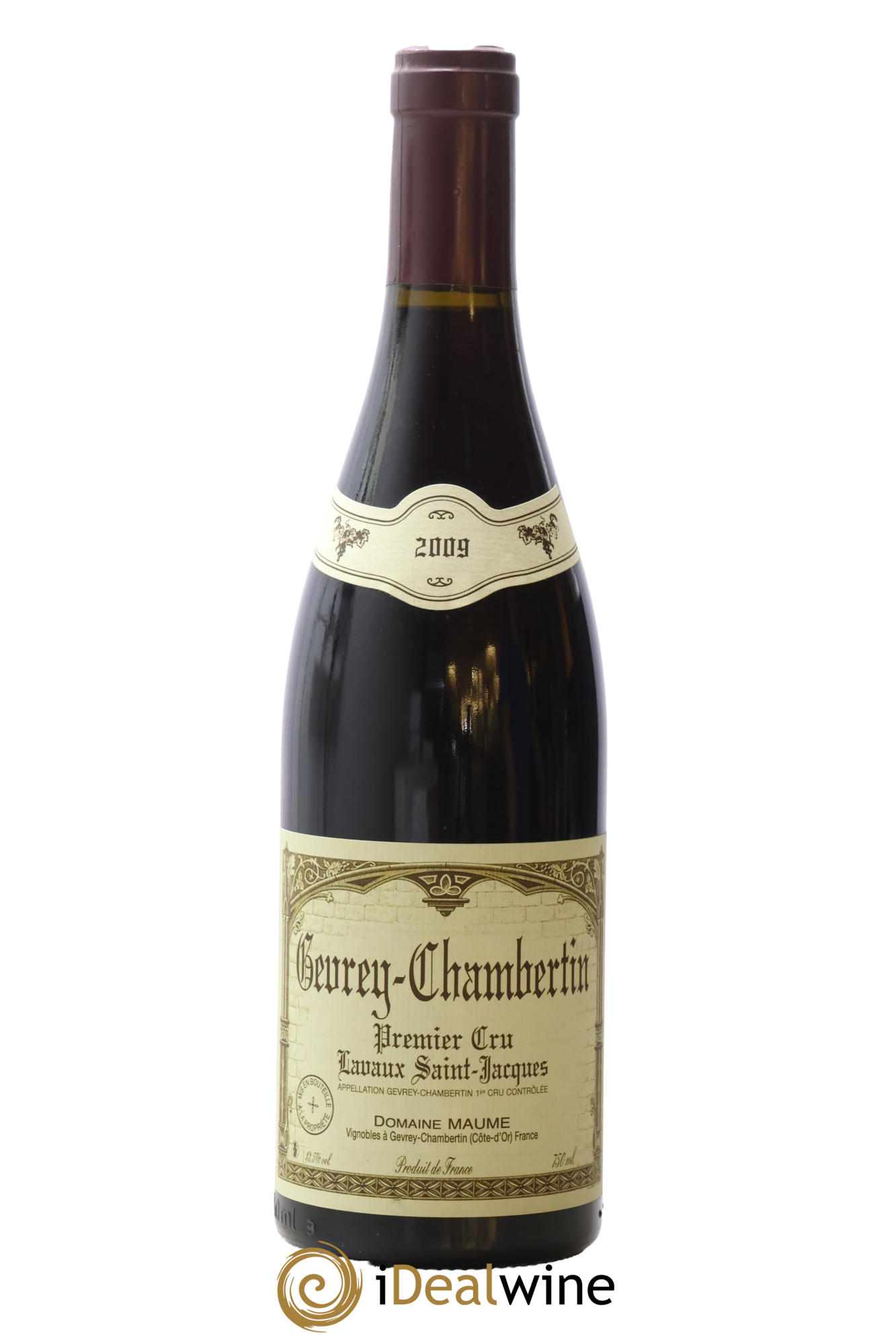 Gevrey-Chambertin 1er Cru Lavaux Saint Jacques Maume (Domaine) 2009 - Lot of 1 bottle - 0