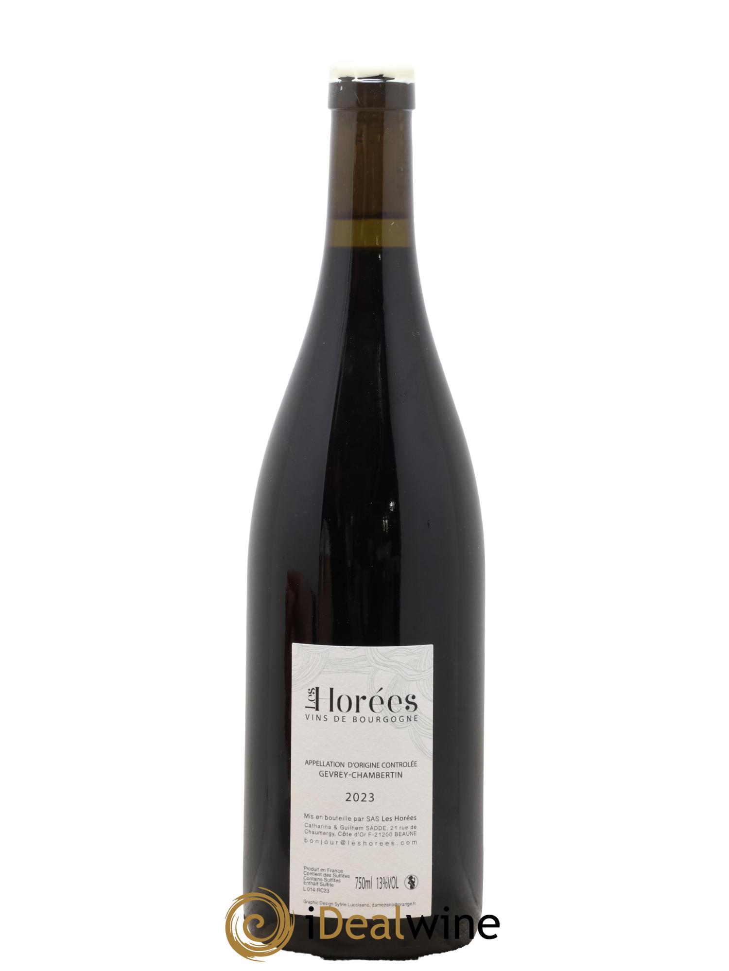 Gevrey-Chambertin J'écris ton nom Les Horées J'écris ton nom Les Horées 2023 - Posten von 1 Flasche - 1