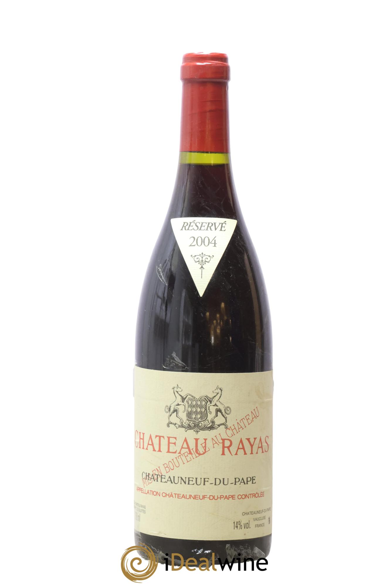 Châteauneuf-du-Pape Château Rayas Emmanuel Reynaud 2004 - Lot de 1 bouteille - 0