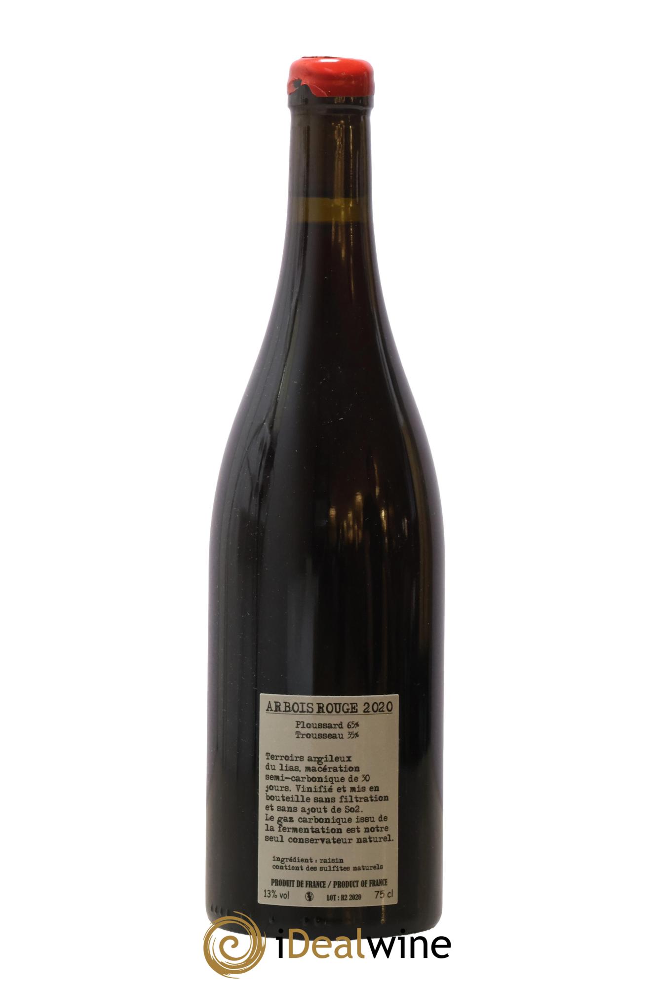 Arbois Ploussard Trousseau Adeline Houillon & Renaud Bruyère 2020 - Lot of 1 bottle - 1