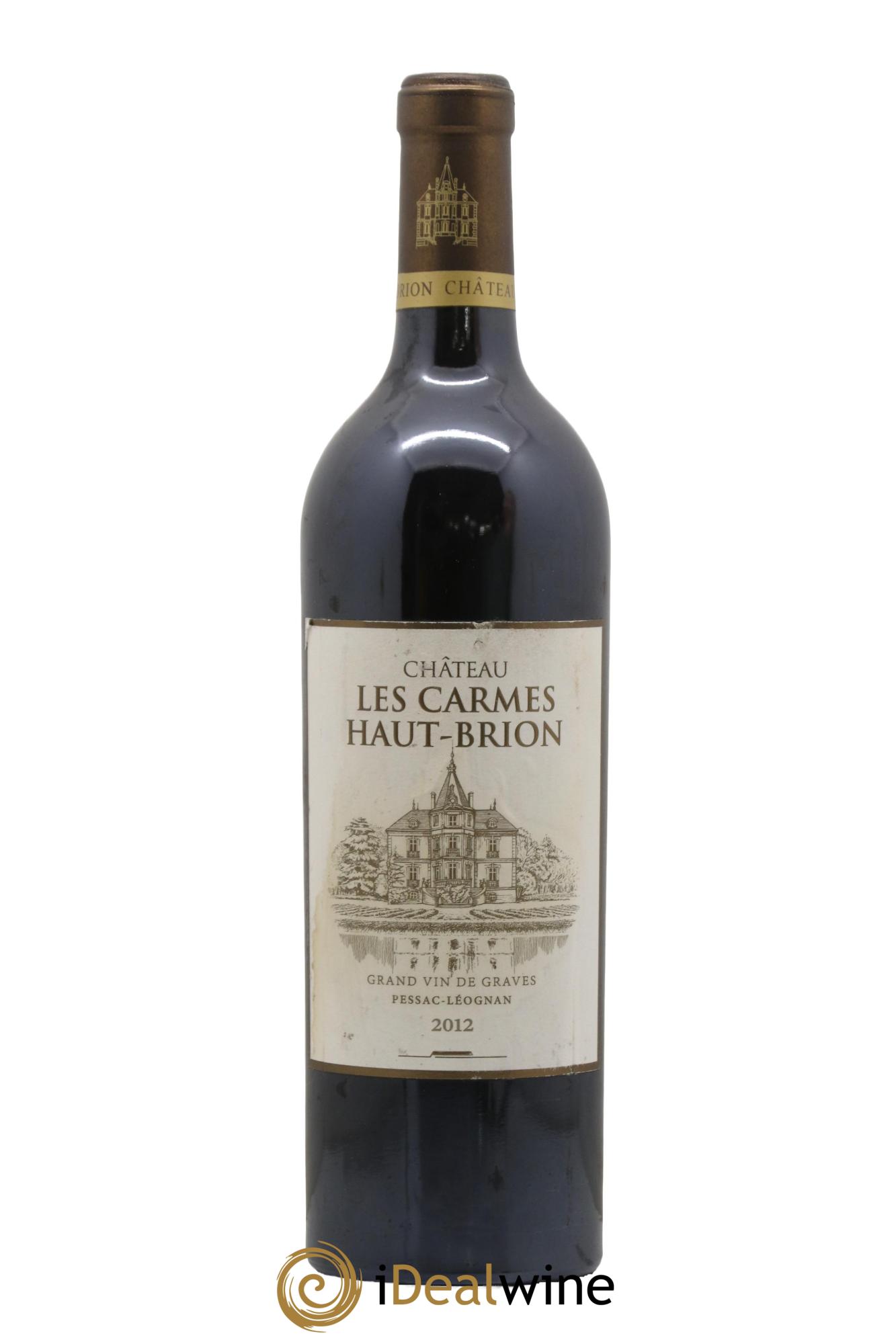 Château Les Carmes Haut-Brion 2012 - Lot de 1 bouteille - 0