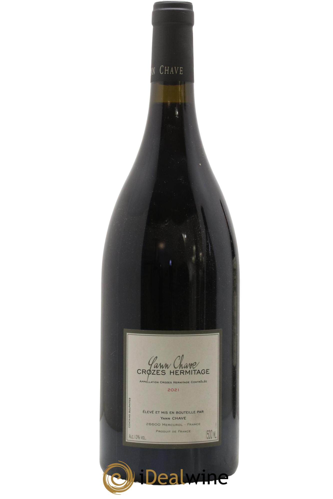 Crozes-Hermitage Yann Chave 2021 - Lot de 1 magnum - 0