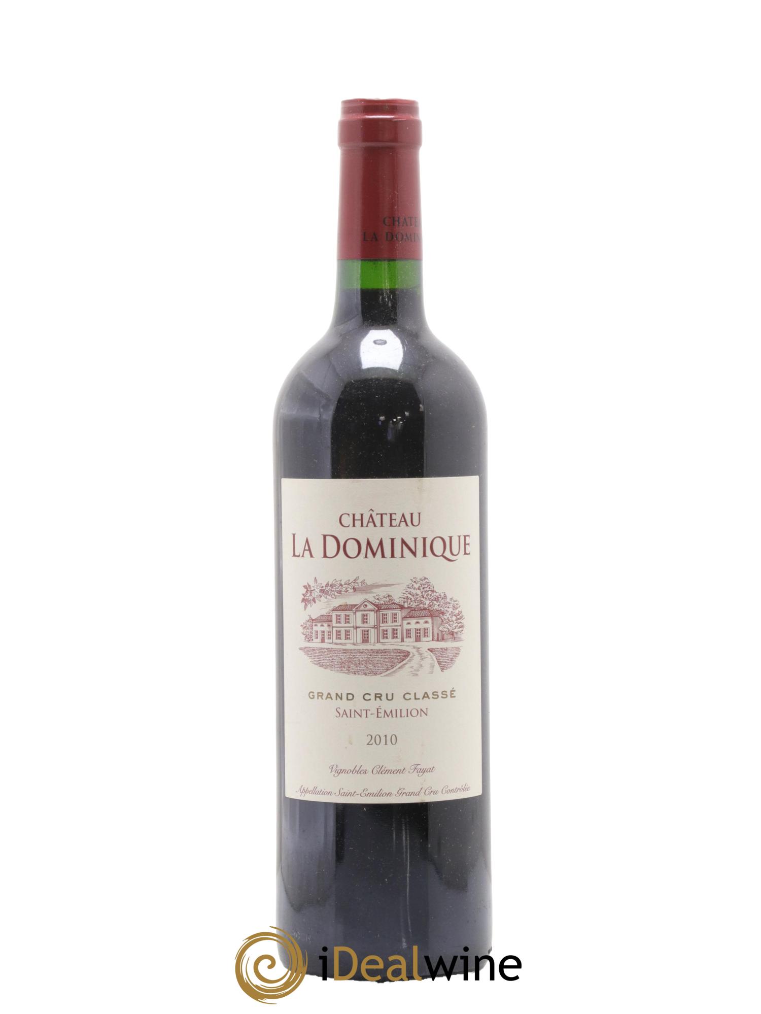 Château la Dominique Grand Cru Classé 2010 - Lot de 1 bouteille - 0