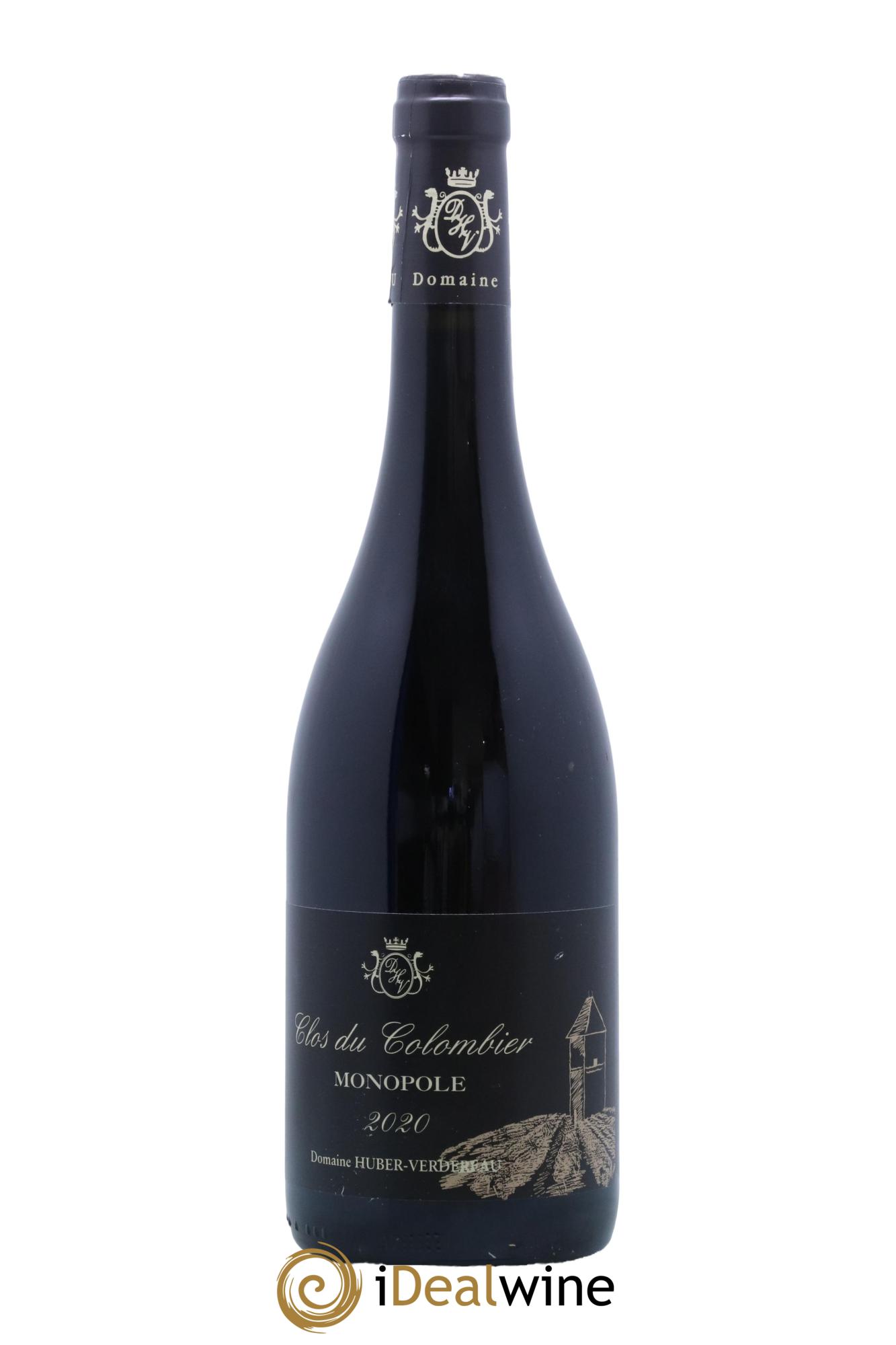 Pommard Clos du Colombier Domaine Huber Verdereau 2020 - Lot de 1 bouteille - 0
