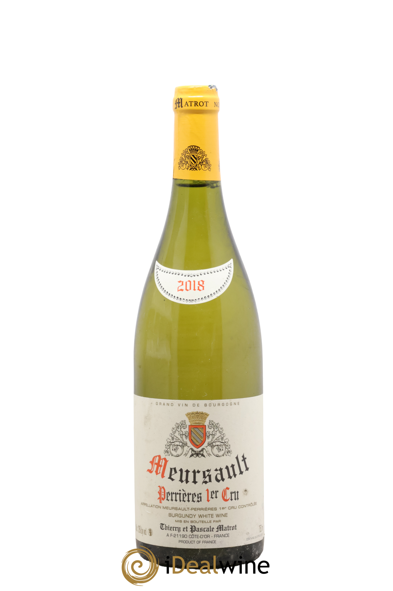 Meursault 1er Cru Perrières Matrot (Domaine) 2018 - Lot de 1 bouteille - 0