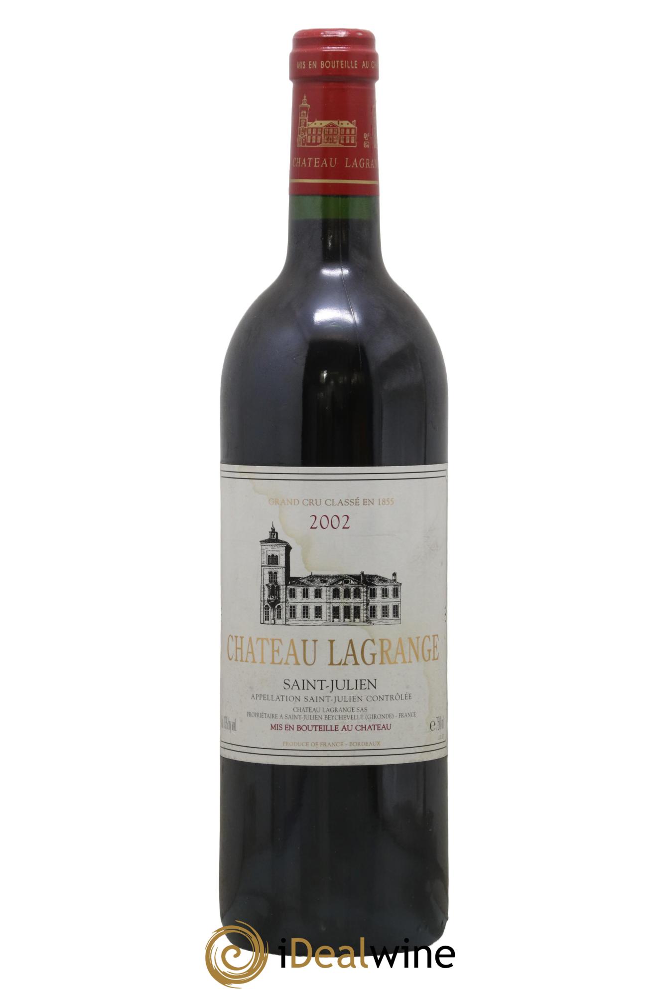 Château Lagrange 3ème Grand Cru Classé 2002 - Lot de 1 bouteille - 0
