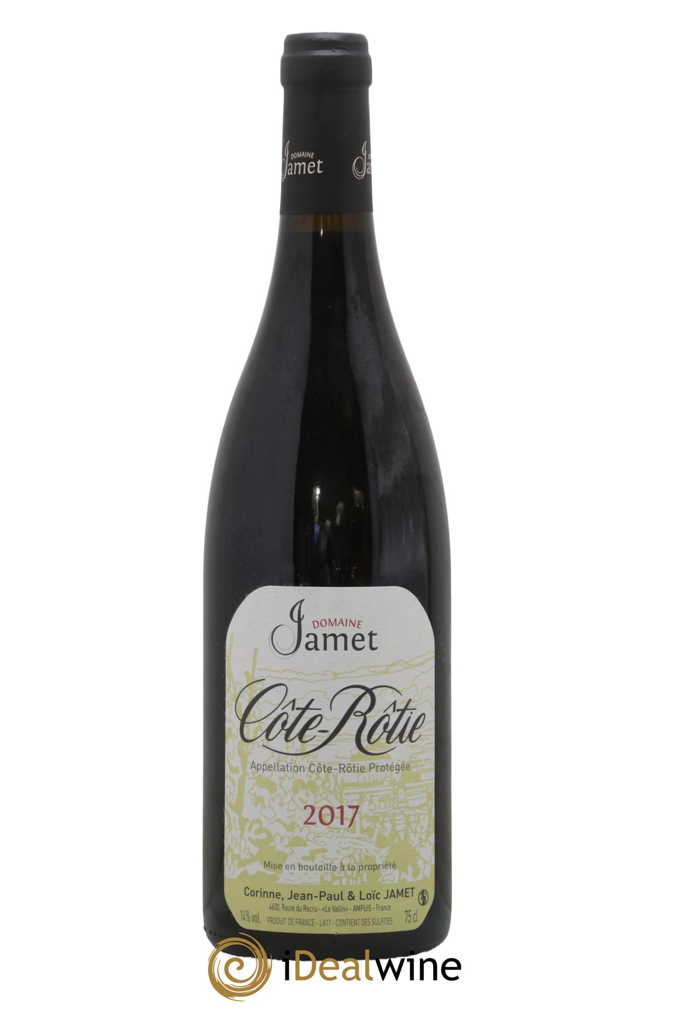 Côte-Rôtie Jamet (Domaine) 2017 - Lot de 1 bouteille - 0