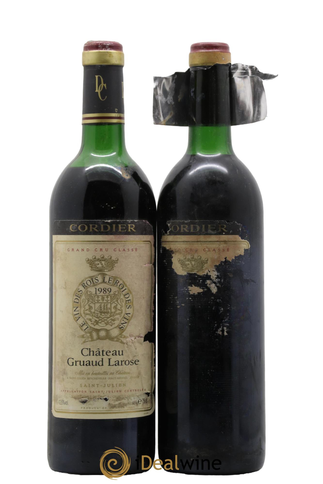 Château Gruaud Larose 2ème Grand Cru Classé 1989 - Posten von 2 Flaschen - 1