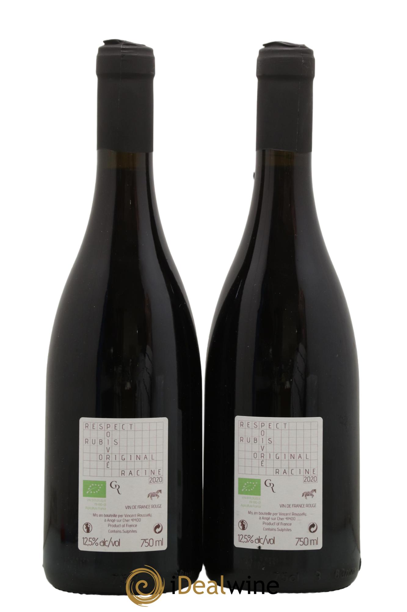 Vin de France Irréductible Domaine Roussely 2022 - Lot de 2 bouteilles - 1