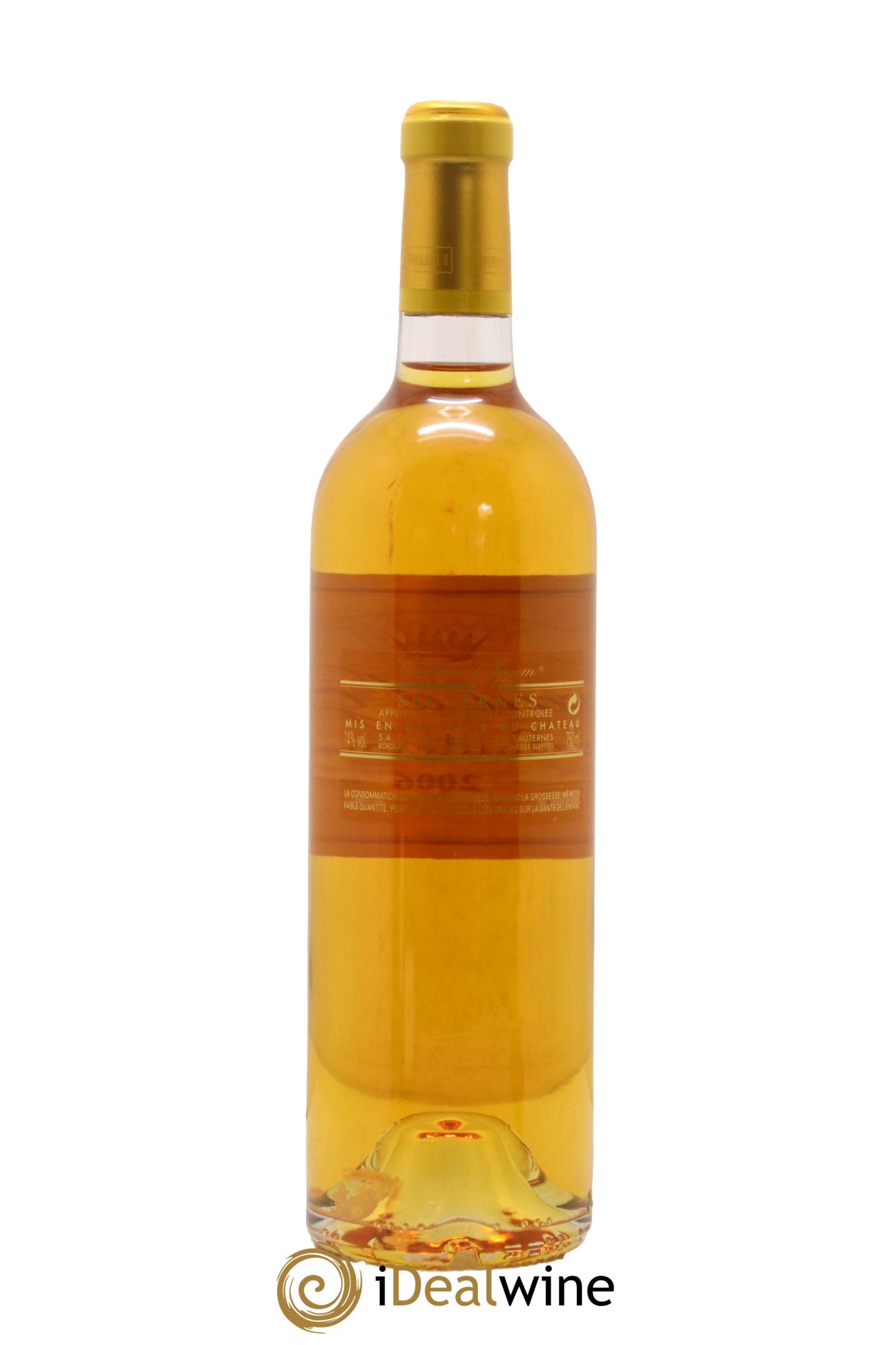 Château d' Yquem 1er Cru Classé Supérieur 2006 - Lotto di 1 bottiglia - 1