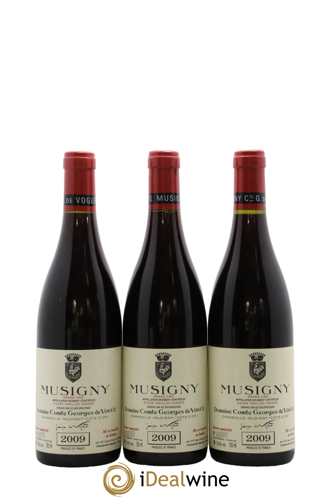 Musigny Grand Cru Cuvée Vieilles Vignes Comte Georges de Vogüé 2009 - Lot de 6 bouteilles - 2