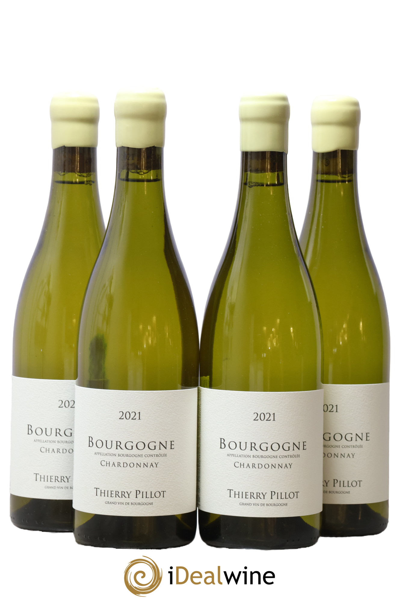 Bourgogne Chardonnay Thierry Pillot 2021 - Lot de 4 bouteilles - 0