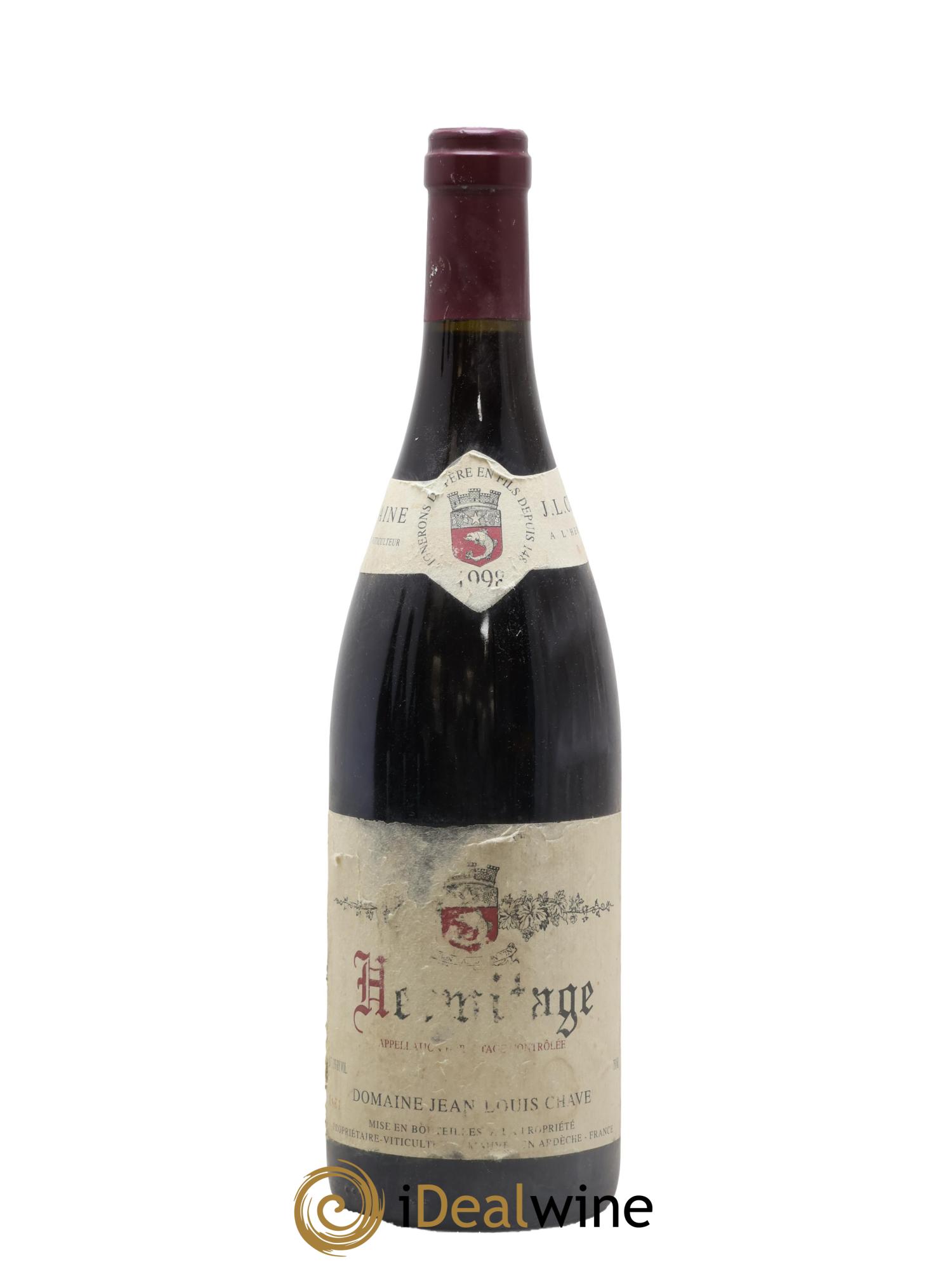 Hermitage Jean-Louis Chave 1998 - Lot of 1 bottle - 0