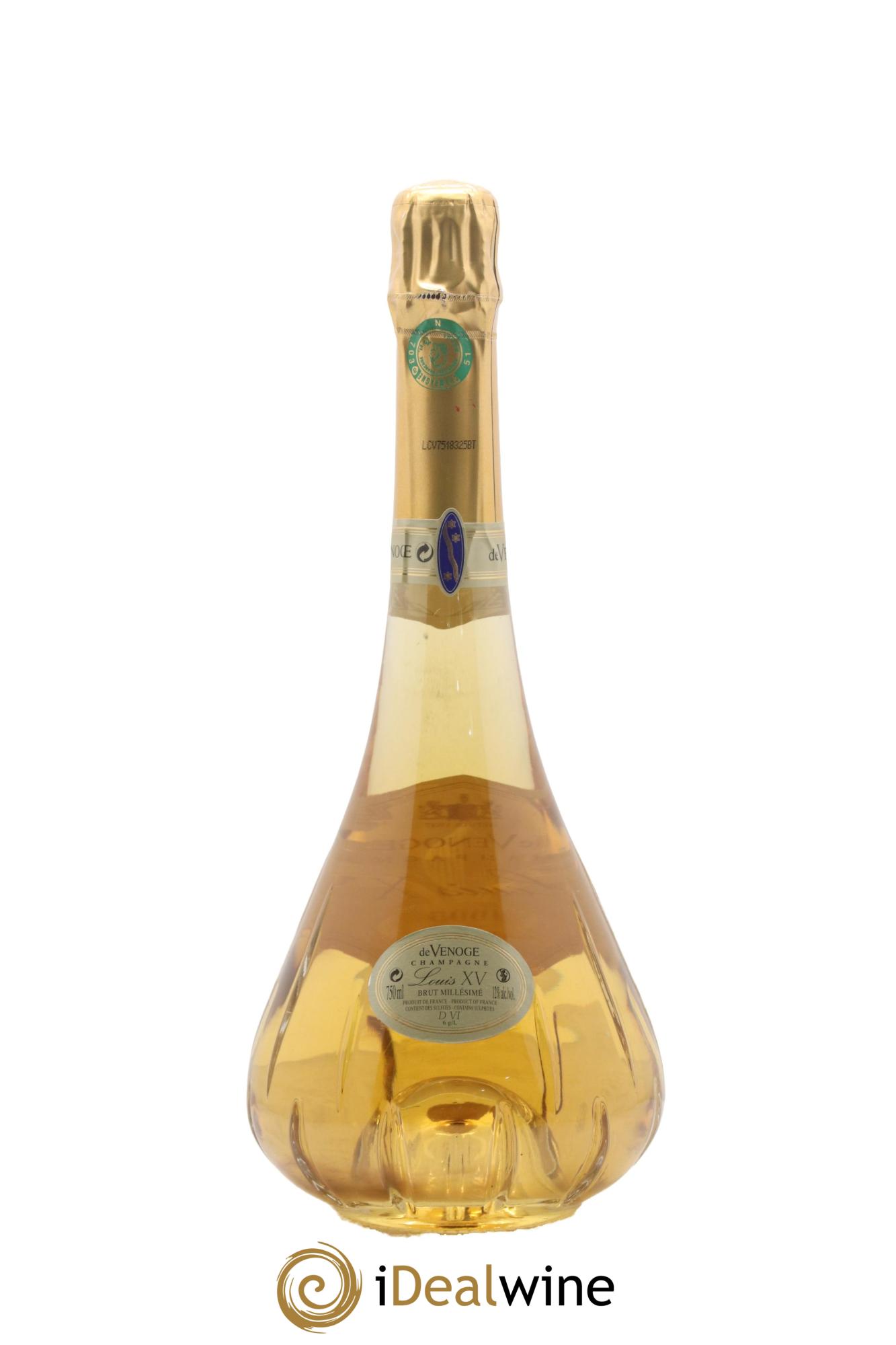 Louis XV De Venoge 1995 - Lot de 1 bouteille - 2