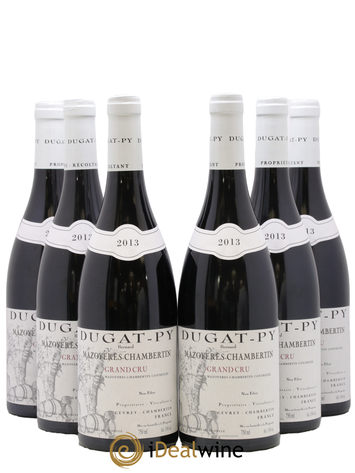 Mazoyères-Chambertin Grand Cru Dugat-Py 2013 - Lotto di 6 bottiglie - 0