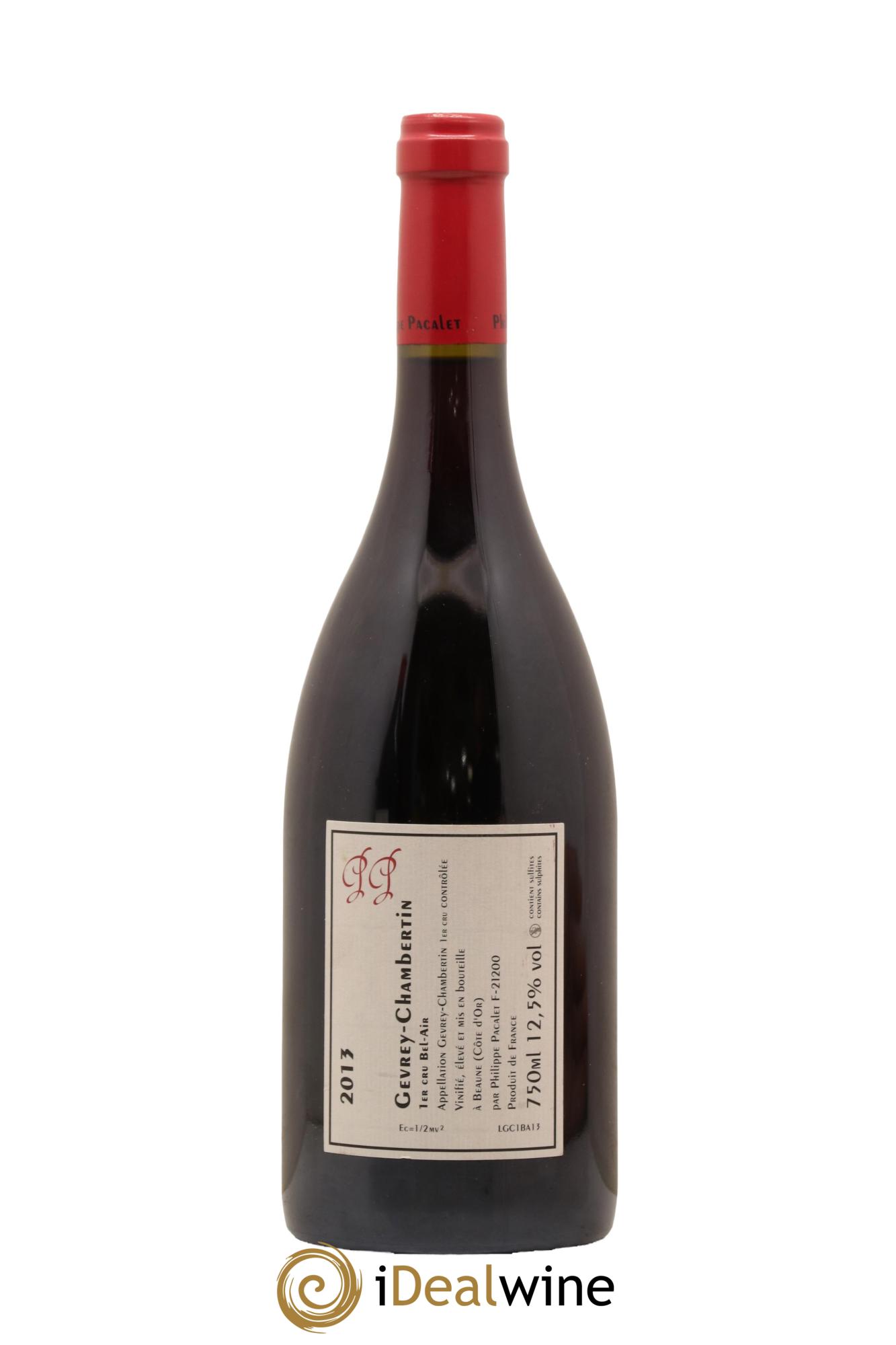 Gevrey-Chambertin 1er Cru Bel Air Philippe Pacalet 2013 - Lot of 1 bottle - 1