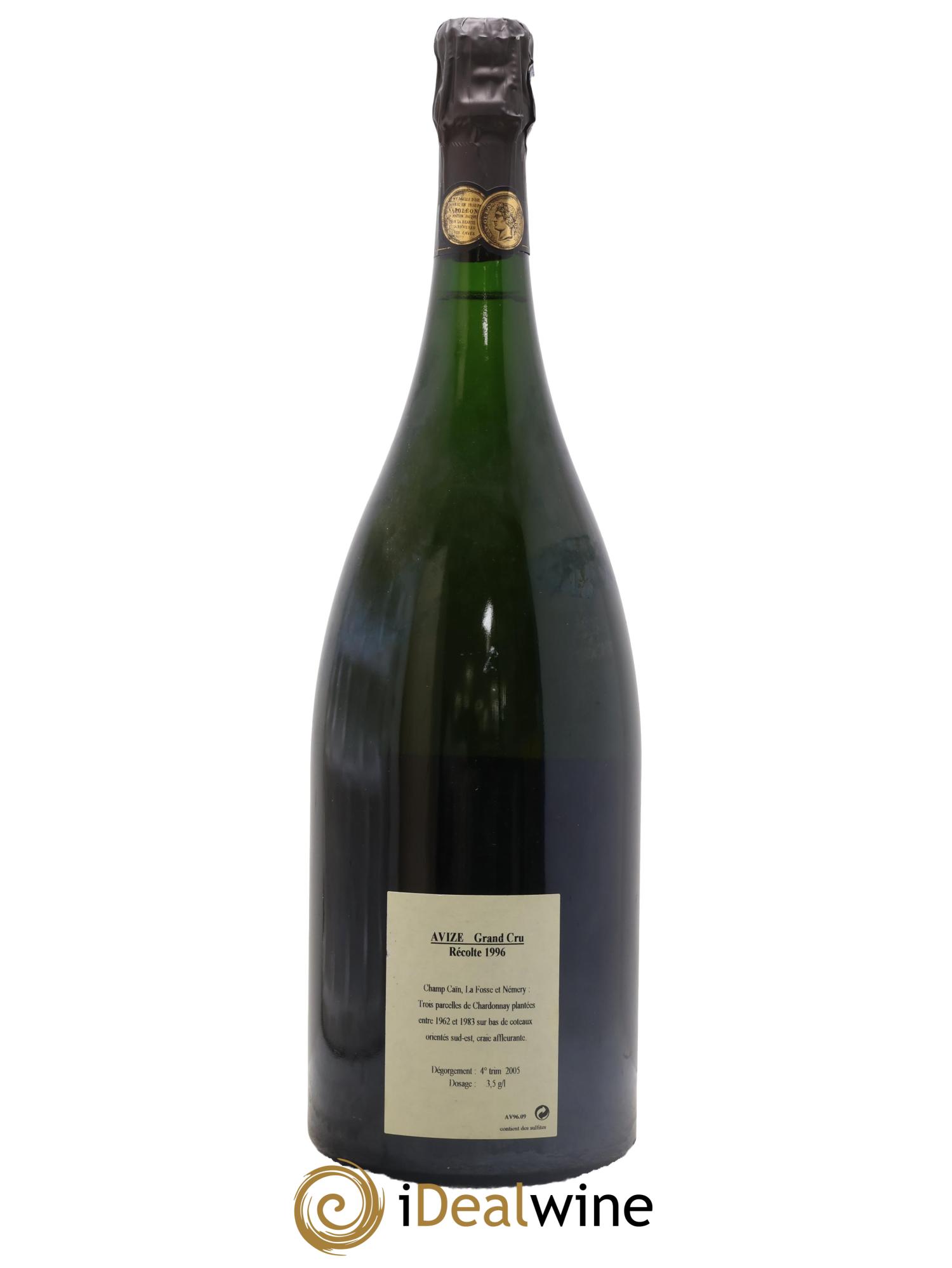 Champagne Avize Grand Cru Extra-Brut Jacquesson 1996 - Lot de 1 magnum - 2
