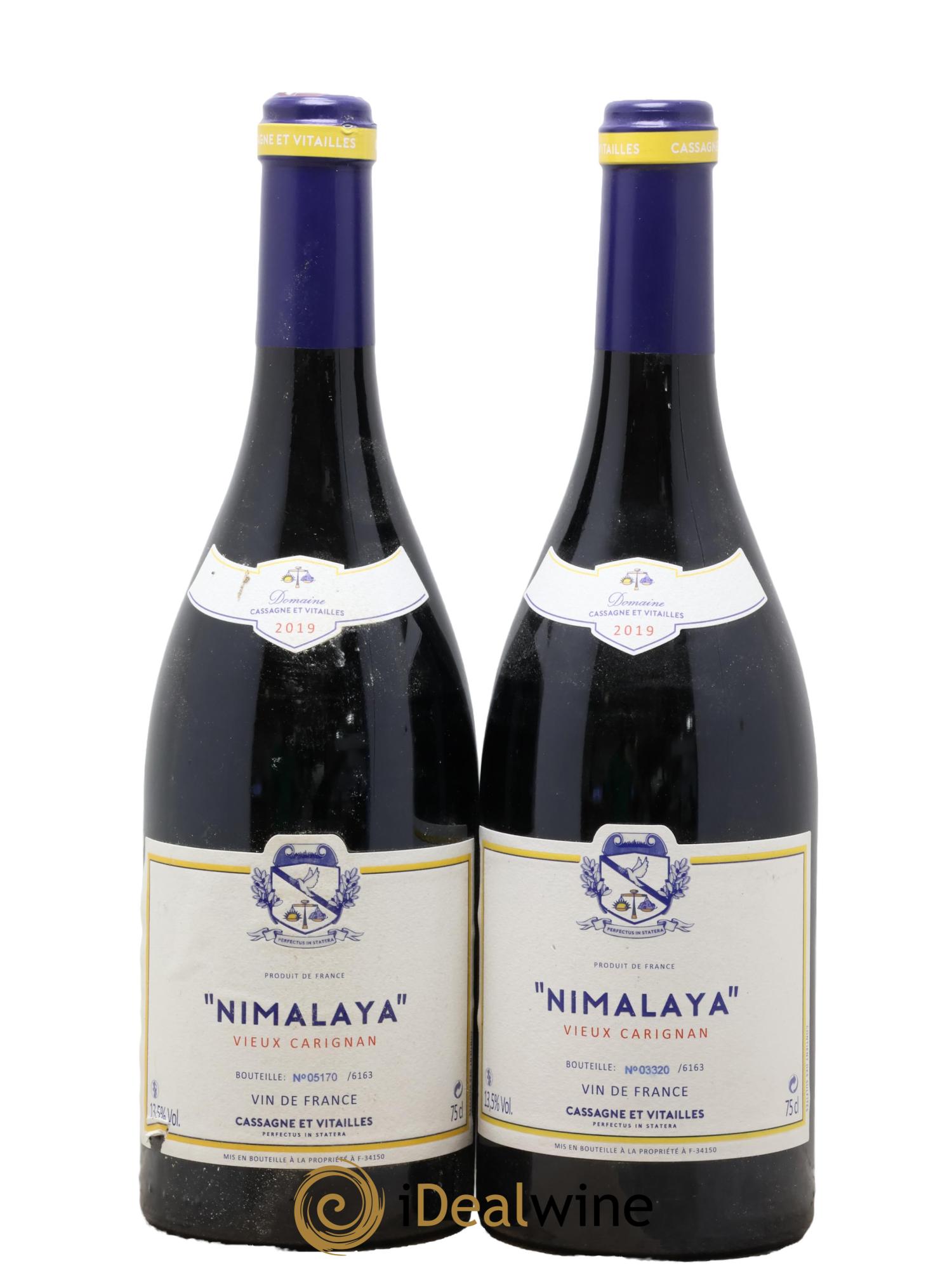 Vin de France Nimalaya Vieux Carignan Maison Cassagne et Vitailles 2019 - Posten von 2 Flaschen - 0