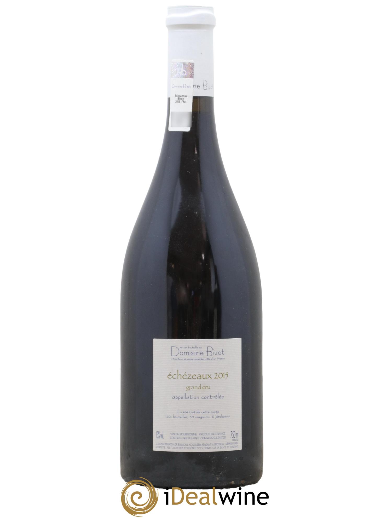 Echezeaux Grand Cru Bizot (Domaine) 2015 - Lot of 1 bottle - 1
