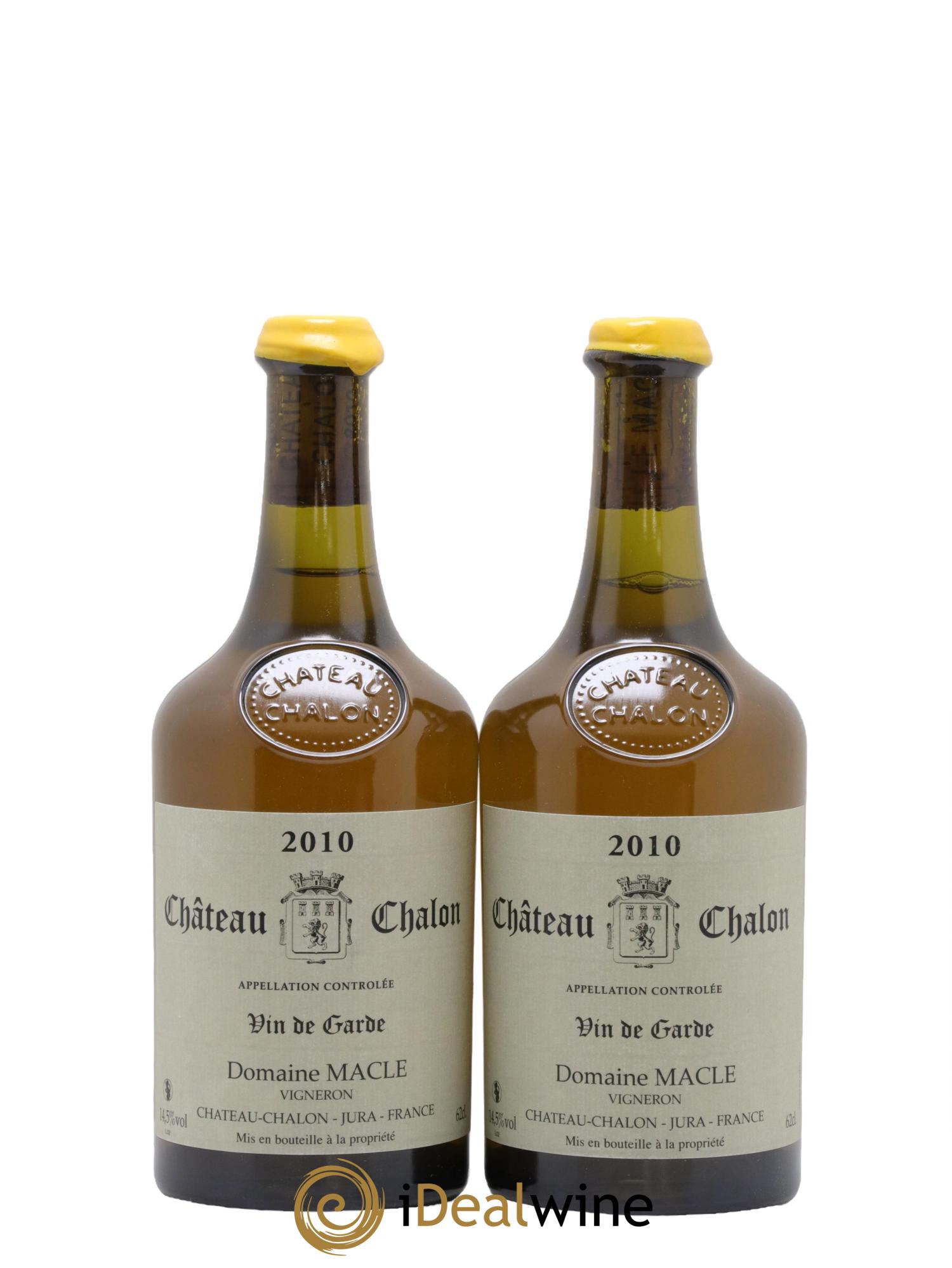 Château-Chalon Jean Macle 2010 - Lot de 2 clavelins - 0