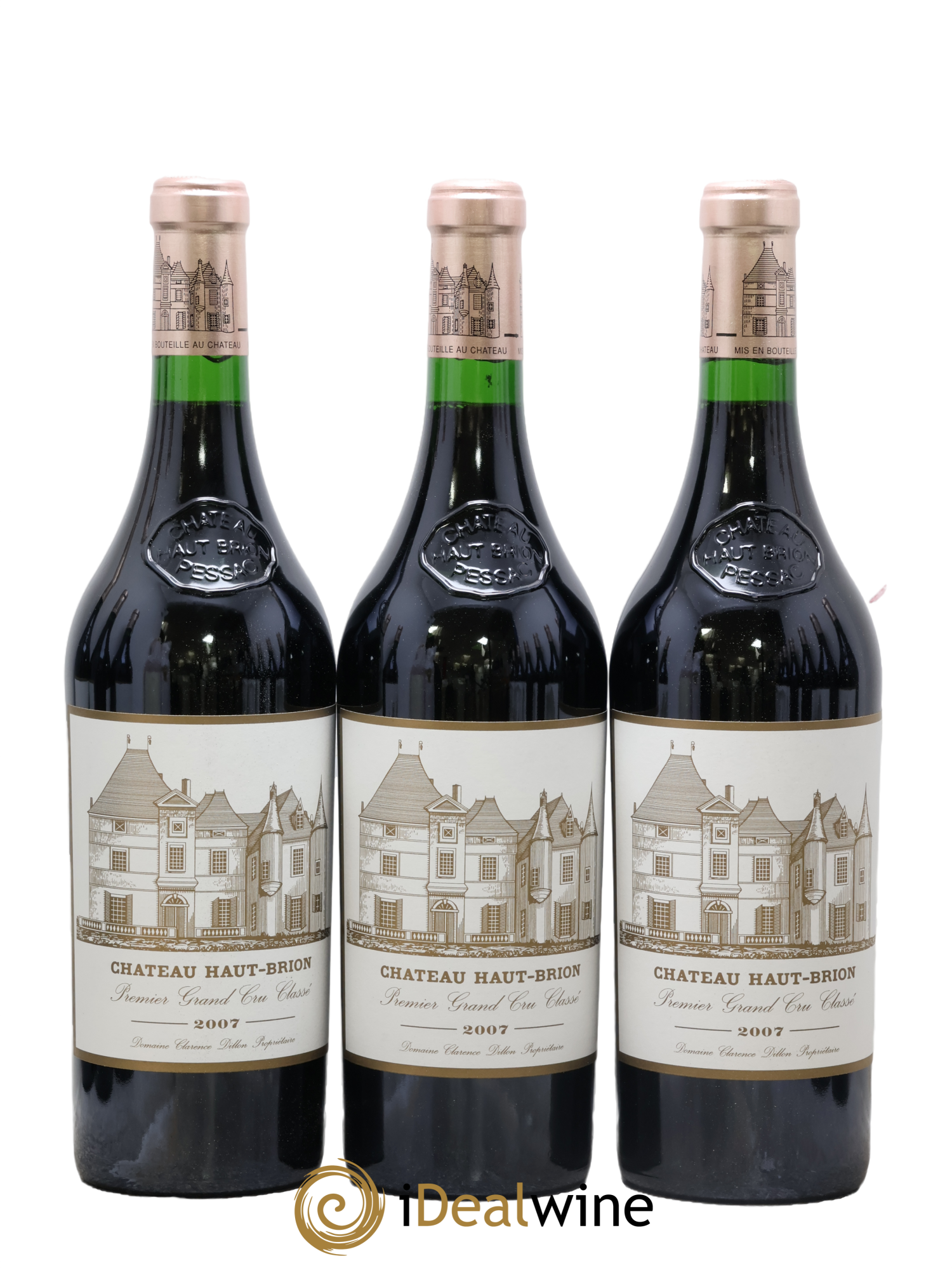 Château Haut Brion 1er Grand Cru Classé 2007 - Lot of 12 bottles - 3