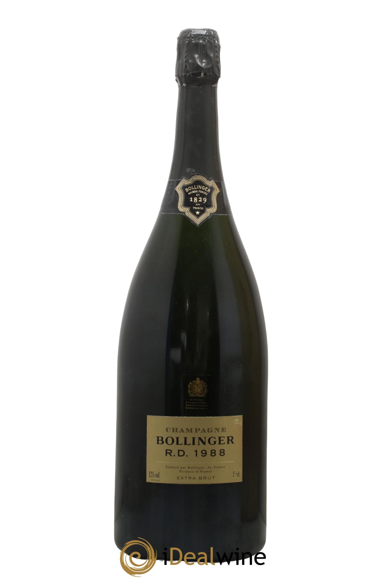 R.D. Extra-Brut Bollinger 1988 - Lot of 1 magnum - 1