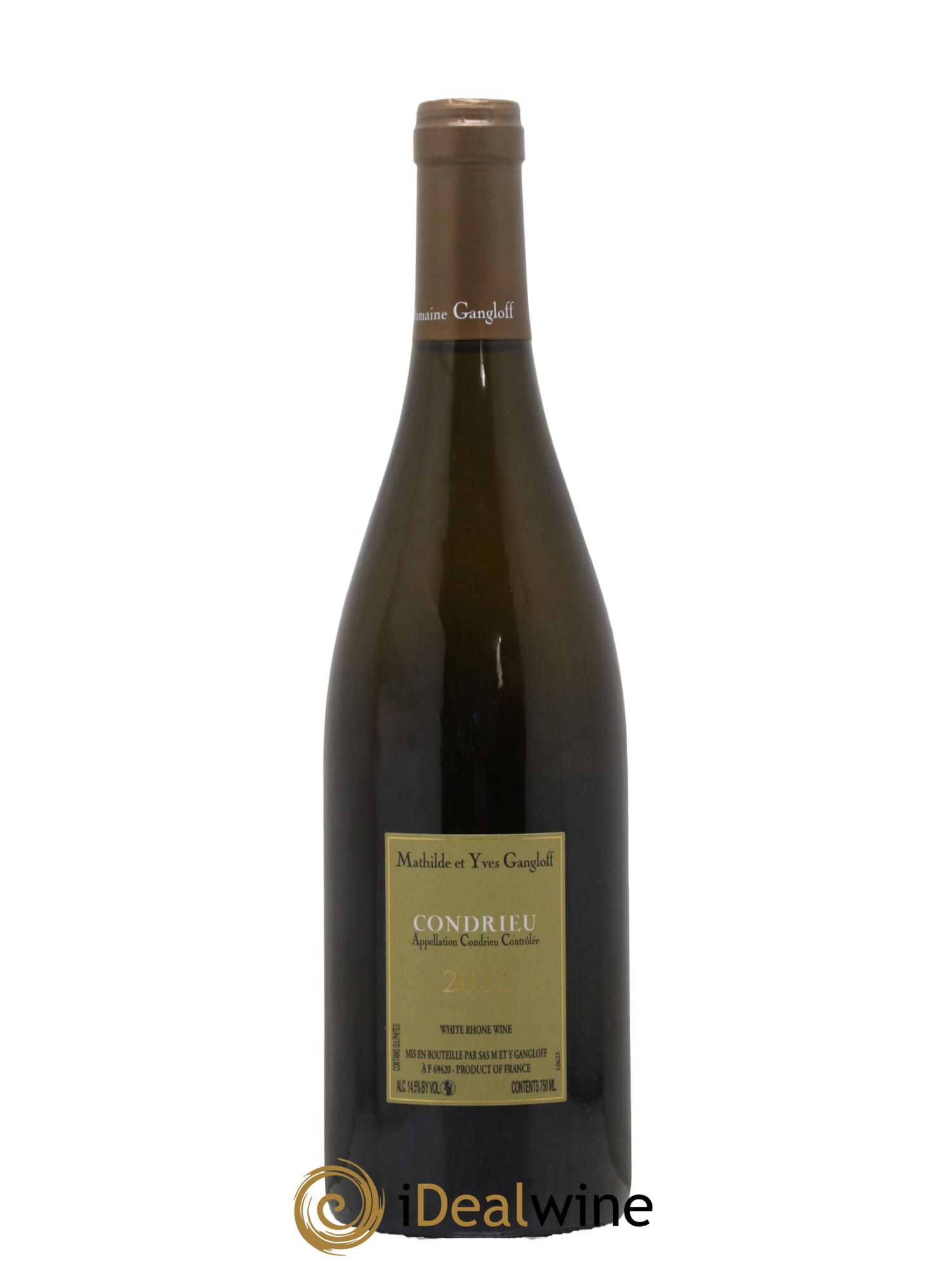 Condrieu Domaine Gangloff (Domaine) 2022 - Lot de 1 bouteille - 1