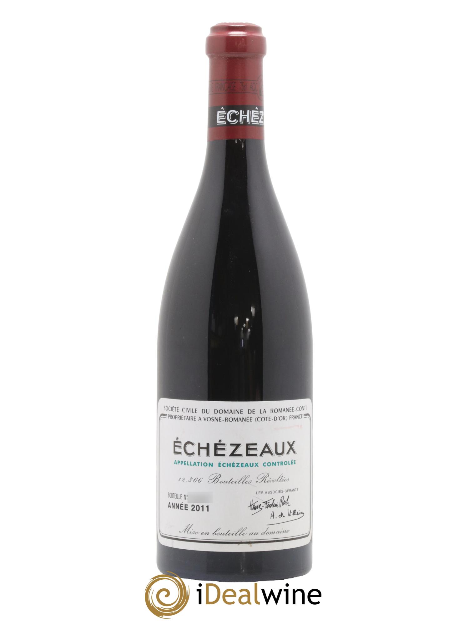 Echezeaux Grand Cru Domaine de la Romanée-Conti 2011 - Lot de 1 bouteille - 0