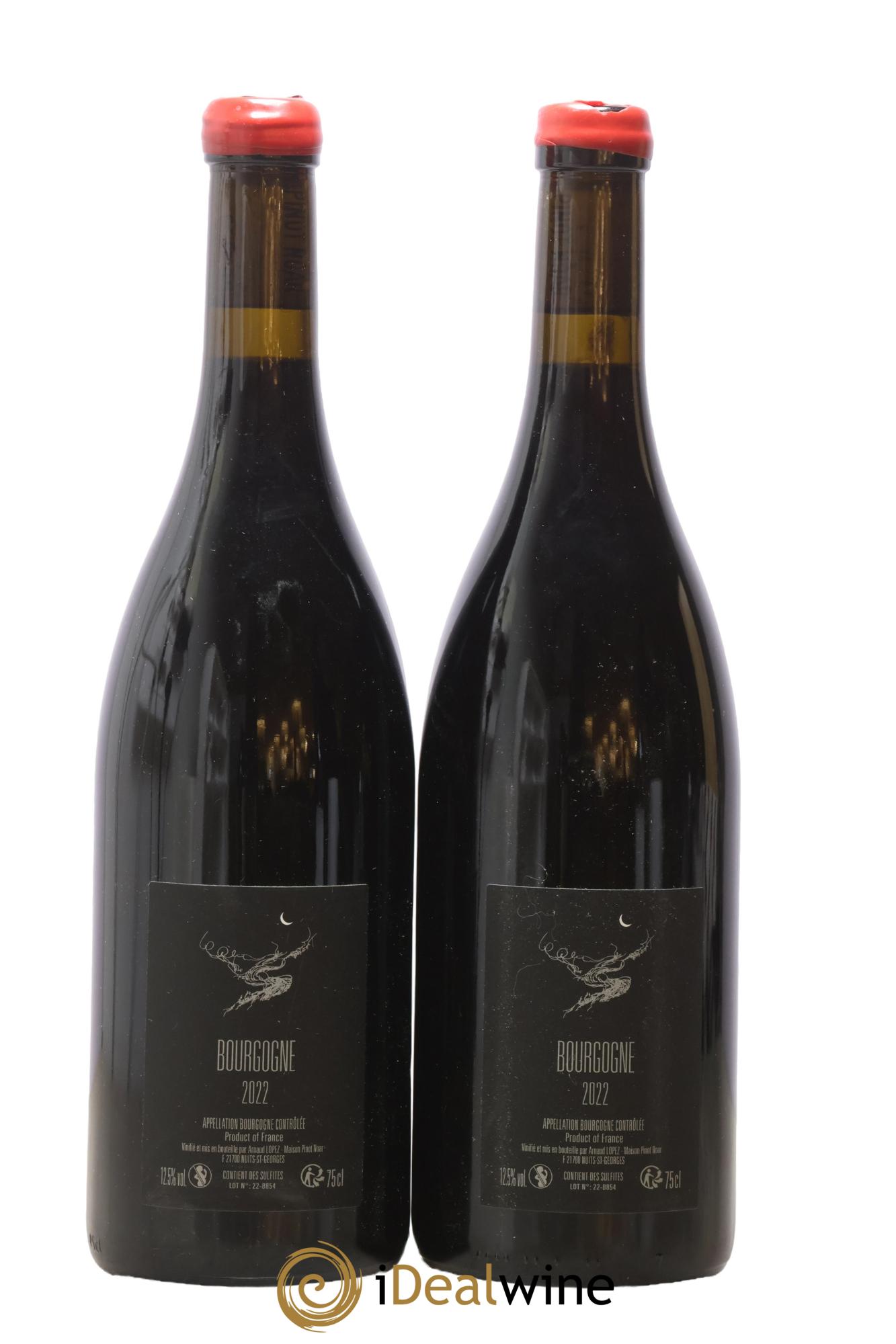 Bourgogne Orpheo Arnaud Lopez 2022 - Lotto di 2 bottiglie - 1