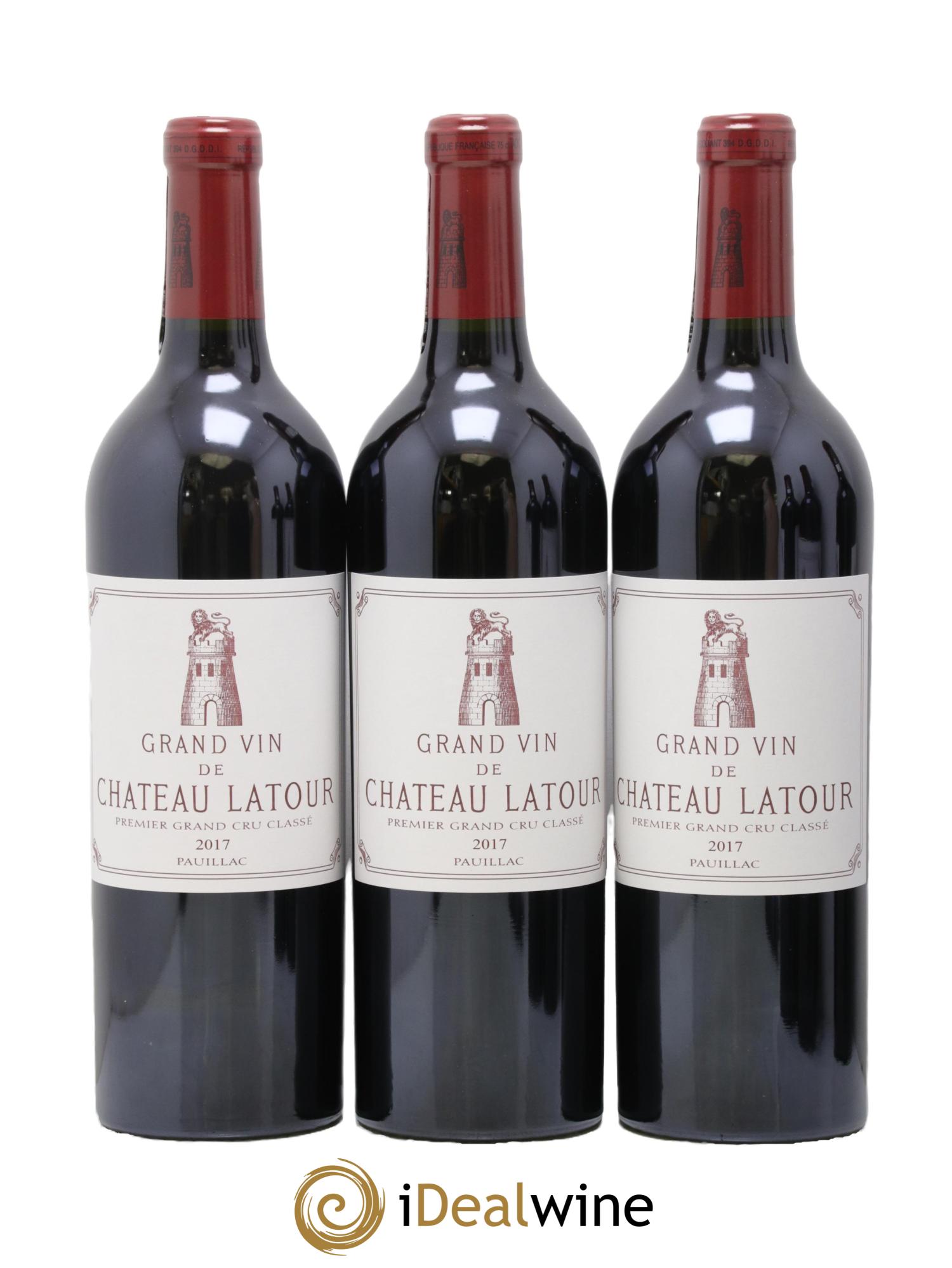 Château Latour 1er Grand Cru Classé 2017 - Lot de 6 bouteilles - 2