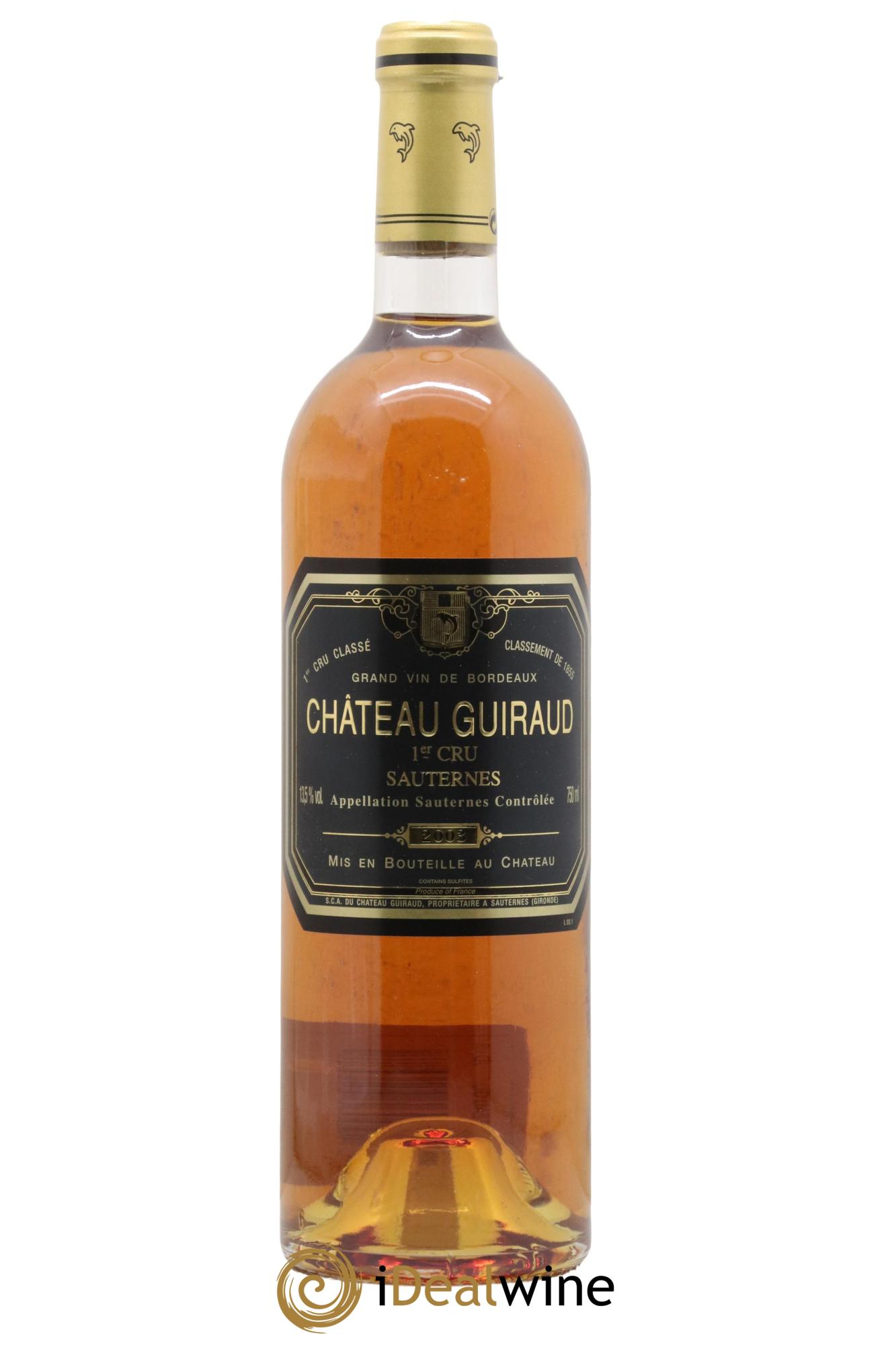 Château Guiraud 1er Grand Cru Classé 2003 - Lotto di 1 bottiglia - 0