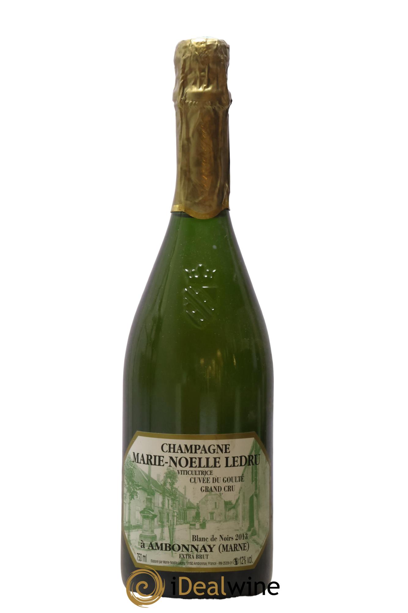 Cuvée du Goulté Blanc de Noirs Marie-Noëlle Ledru 2013 - Lot de 1 bouteille - 0