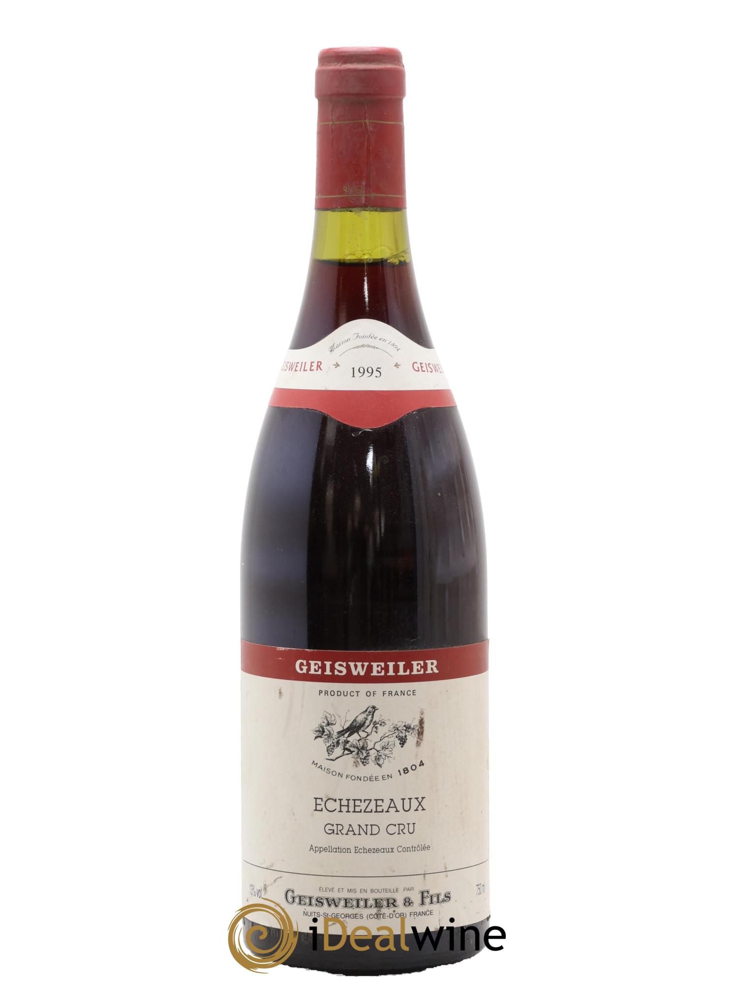Echezeaux Grand Cru Geisweiler 1995 - Posten von 1 Flasche - 0