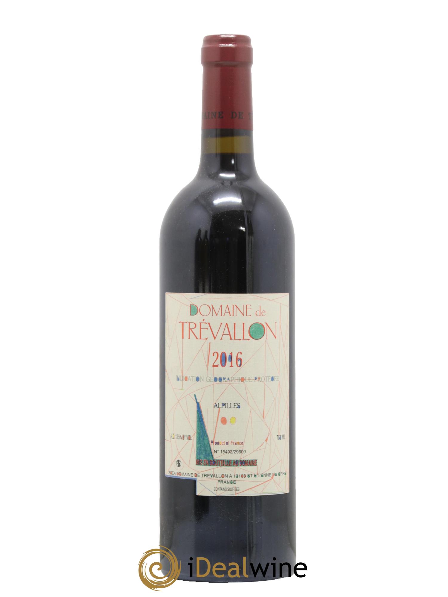 Alpilles Trévallon (Domaine de) Eloi Dürrbach 2016 - Lot de 1 bouteille - 0