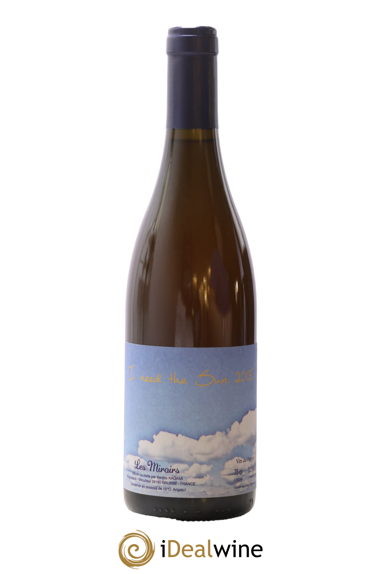 Vin de France I need the Sun Kenjiro Kagami - Domaine des Miroirs 2015 - Lot of 1 bottle - 0