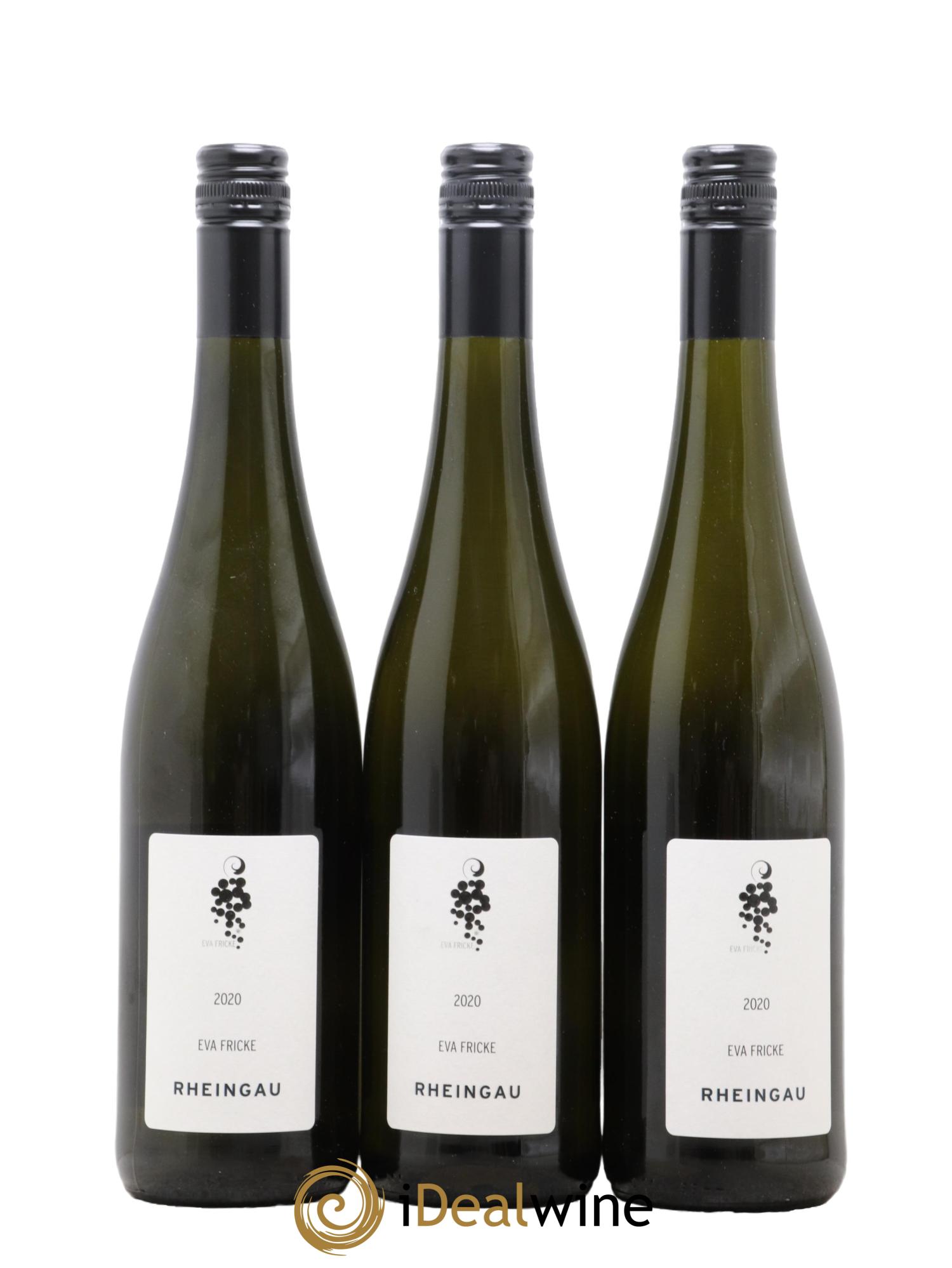 Allemagne Rheingau Eva Fricke 2020 - Lot de 3 bouteilles - 0