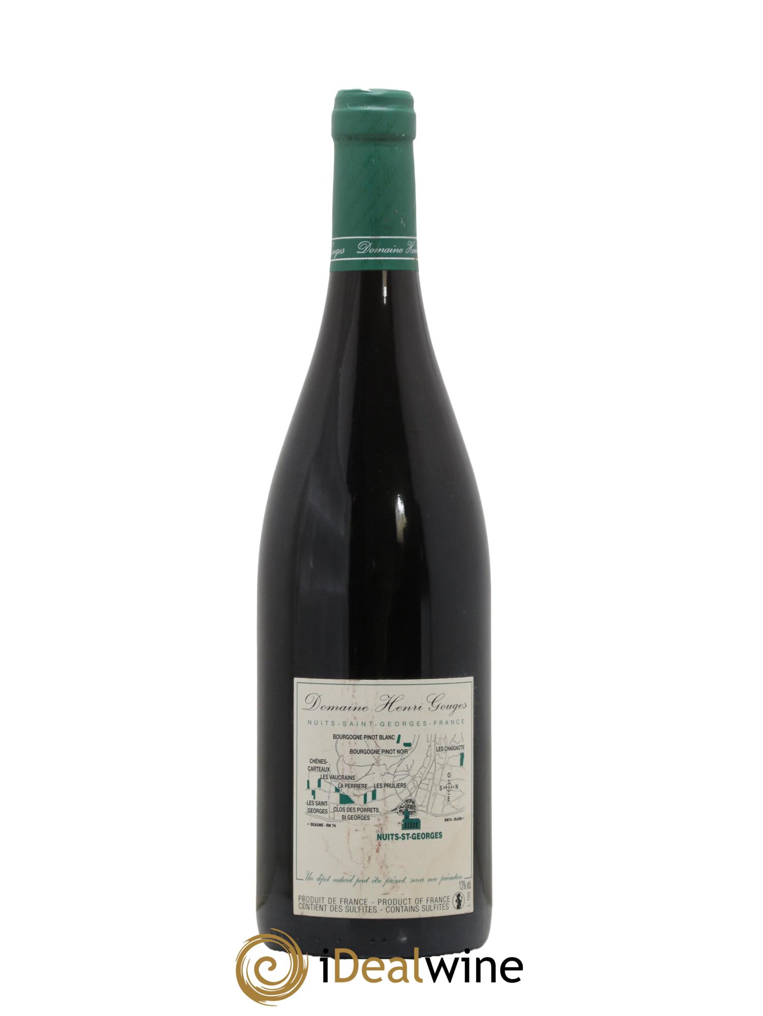 Nuits-Saint-Georges 1er Cru Les Saints Georges Henri Gouges 2009 - Posten von 1 Flasche - 1