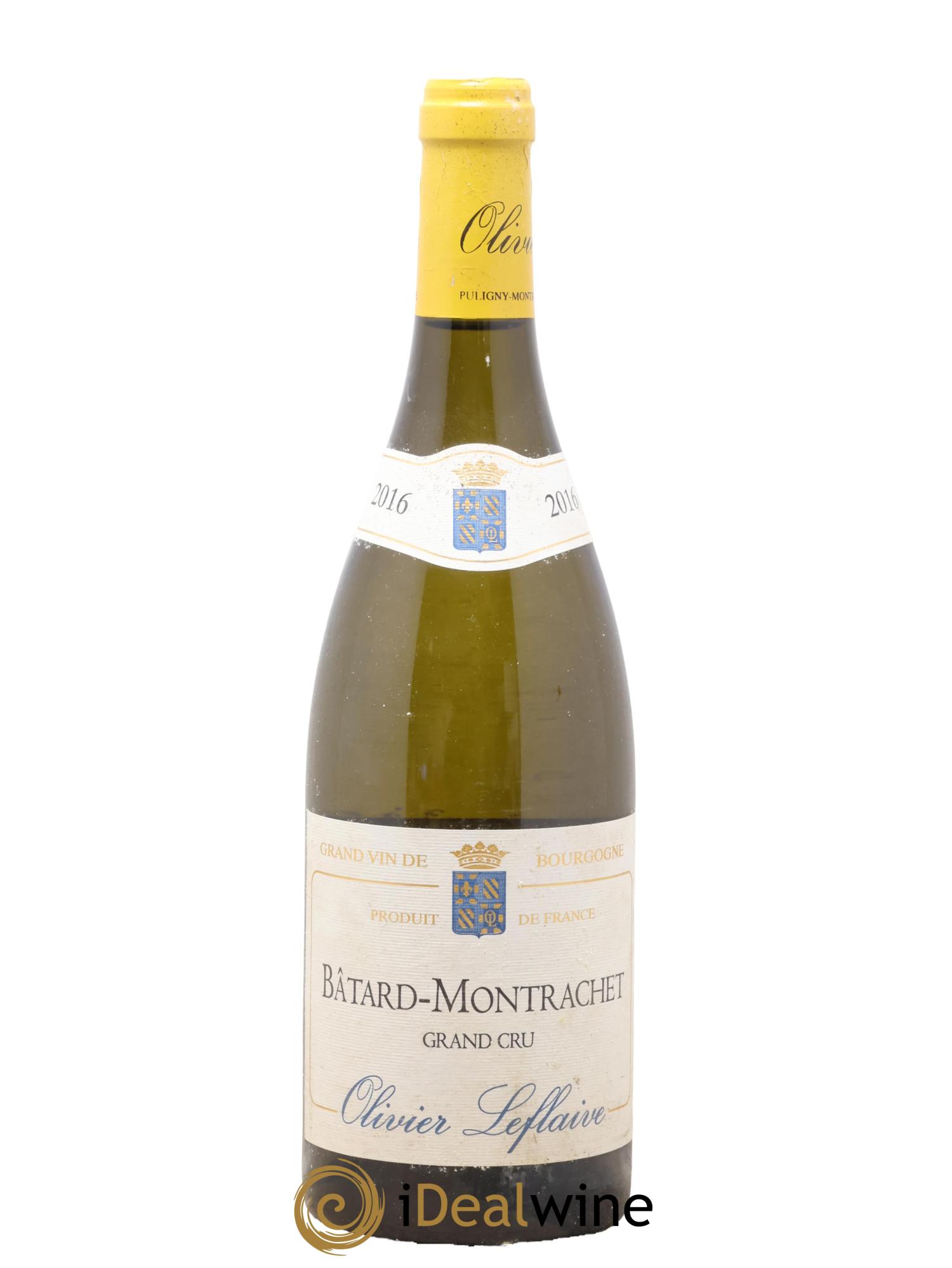 Bâtard-Montrachet Grand Cru Olivier Leflaive  2016 - Lot of 1 bottle - 0