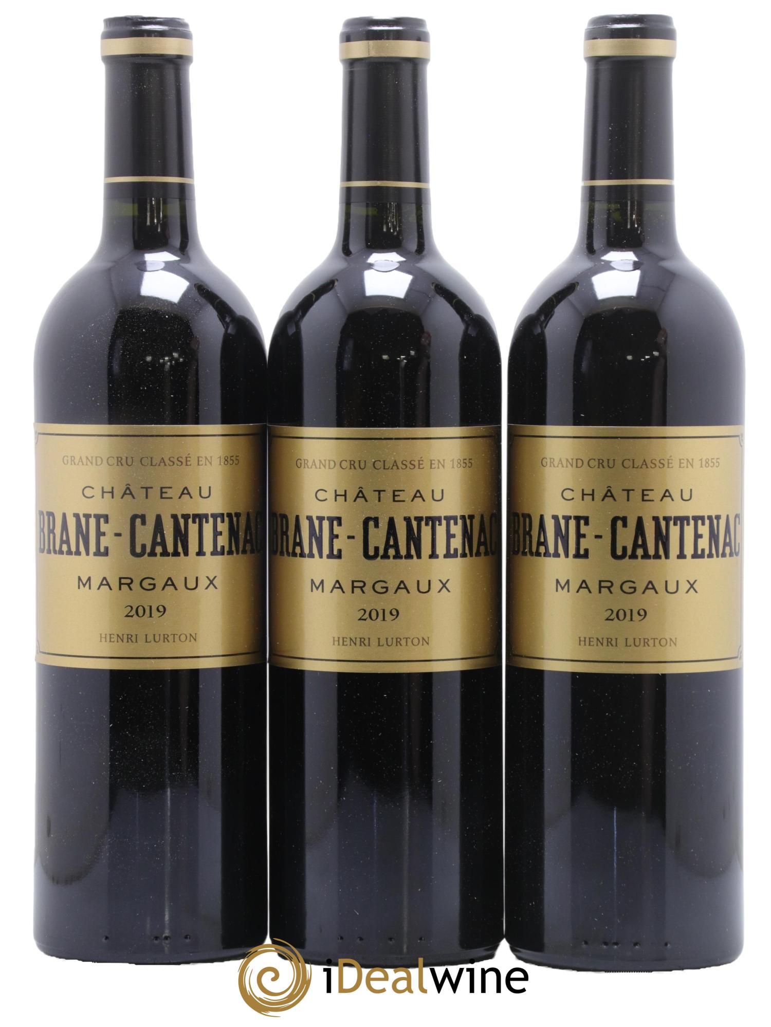 Château Brane Cantenac 2ème Grand Cru Classé 2019 - Posten von 6 Flaschen - 2