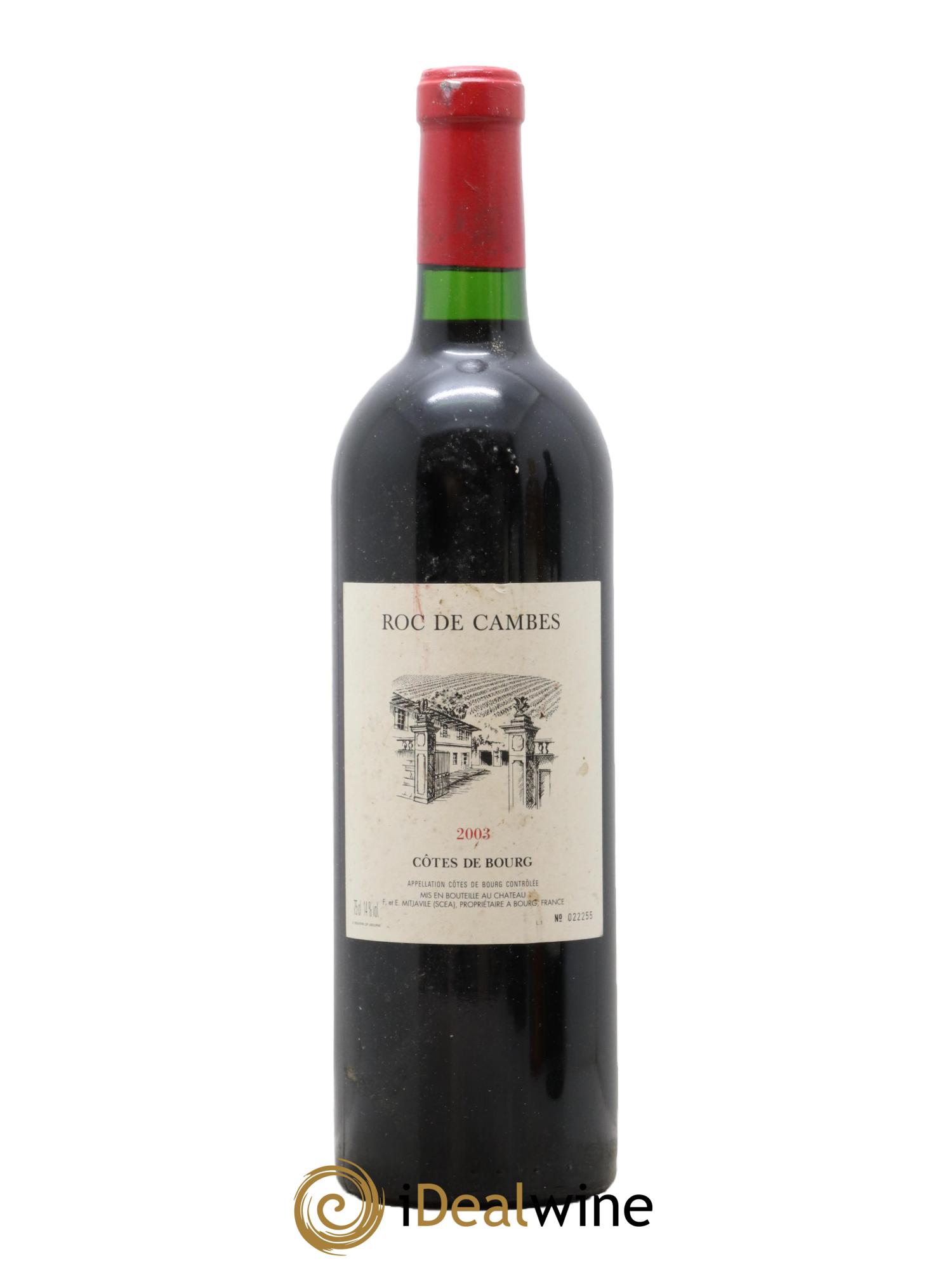 Roc de Cambes 2003 - Lot of 1 bottle - 0