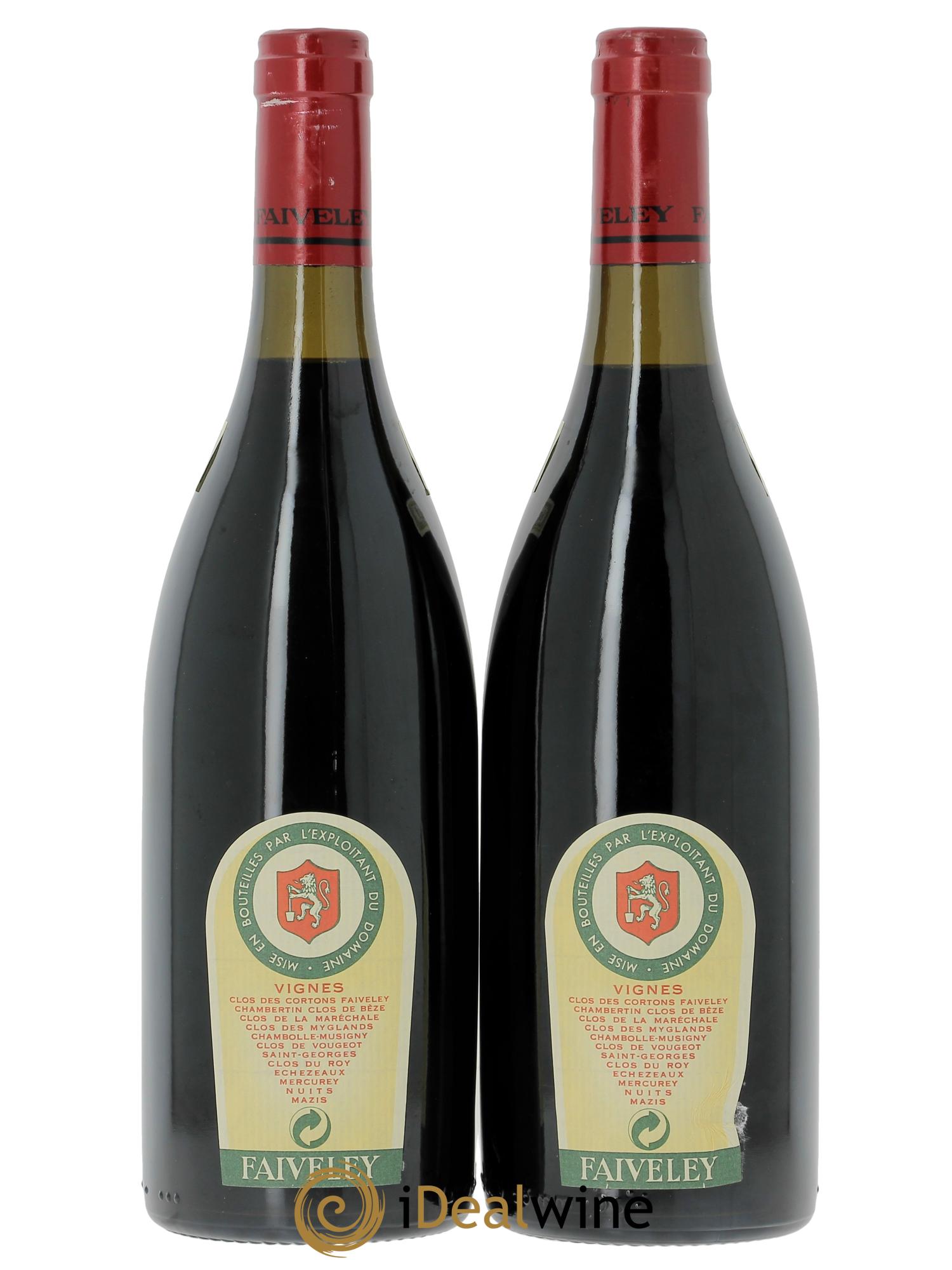 Chambertin Clos de Bèze Grand Cru Faiveley 1997 - Lot de 2 bouteilles - 1