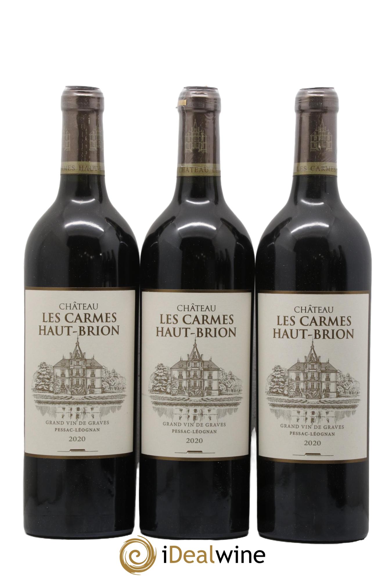 Château Les Carmes Haut-Brion 2020 - Lot de 6 bouteilles - 2
