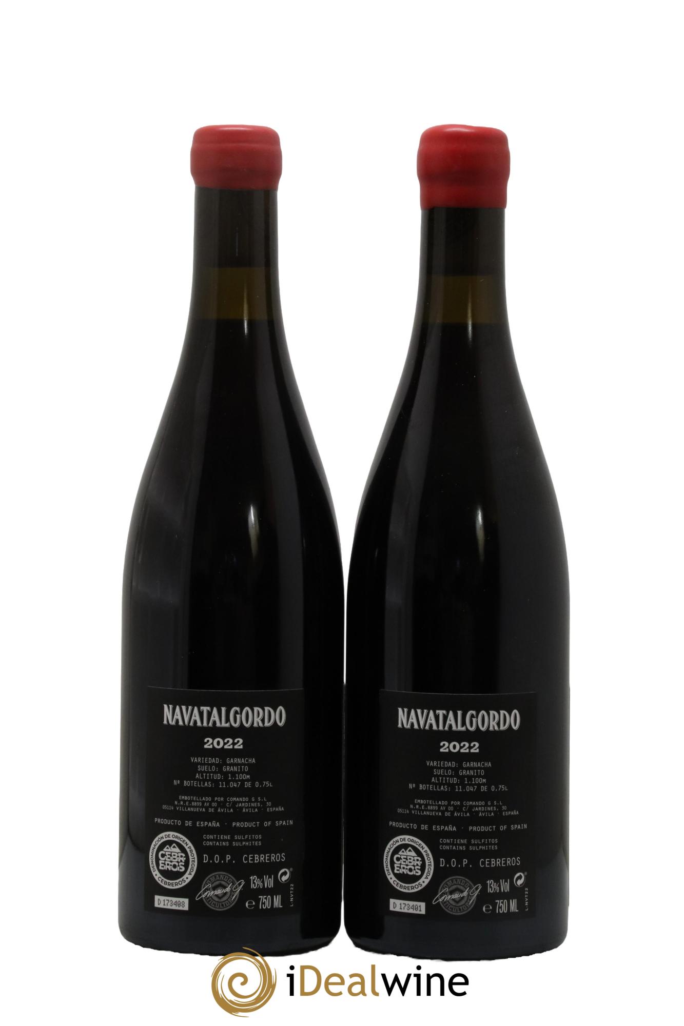 Sierra de Gredos Comando G Navatalgordo 2022 - Lotto di 2 bottiglie - 1