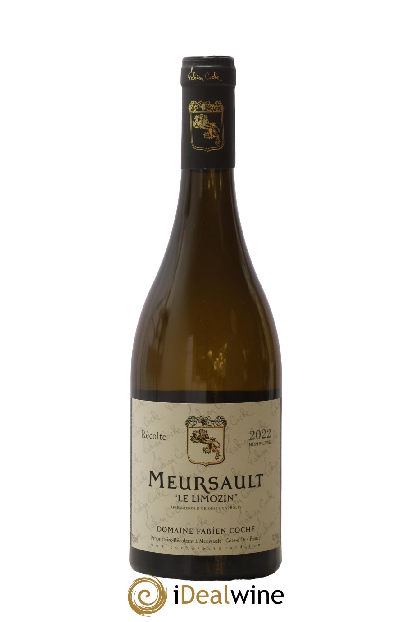 Meursault Le Limozin Fabien Coche 2022 - Lot de 1 bouteille - 0