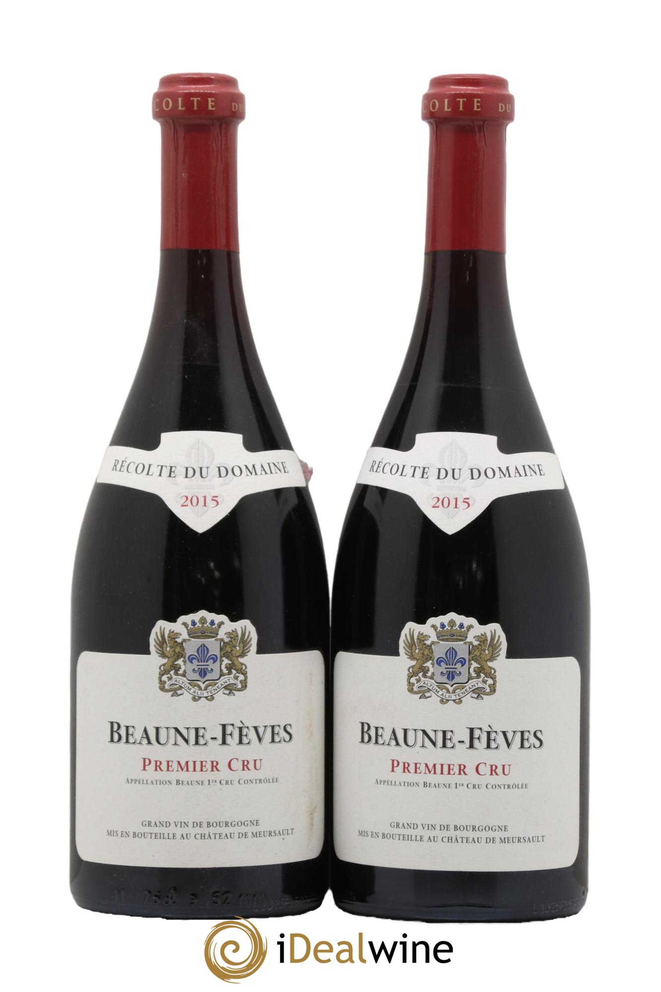 Beaune 1er Cru Feves Château De Meursault 2015 - Lot of 2 bottles - 0