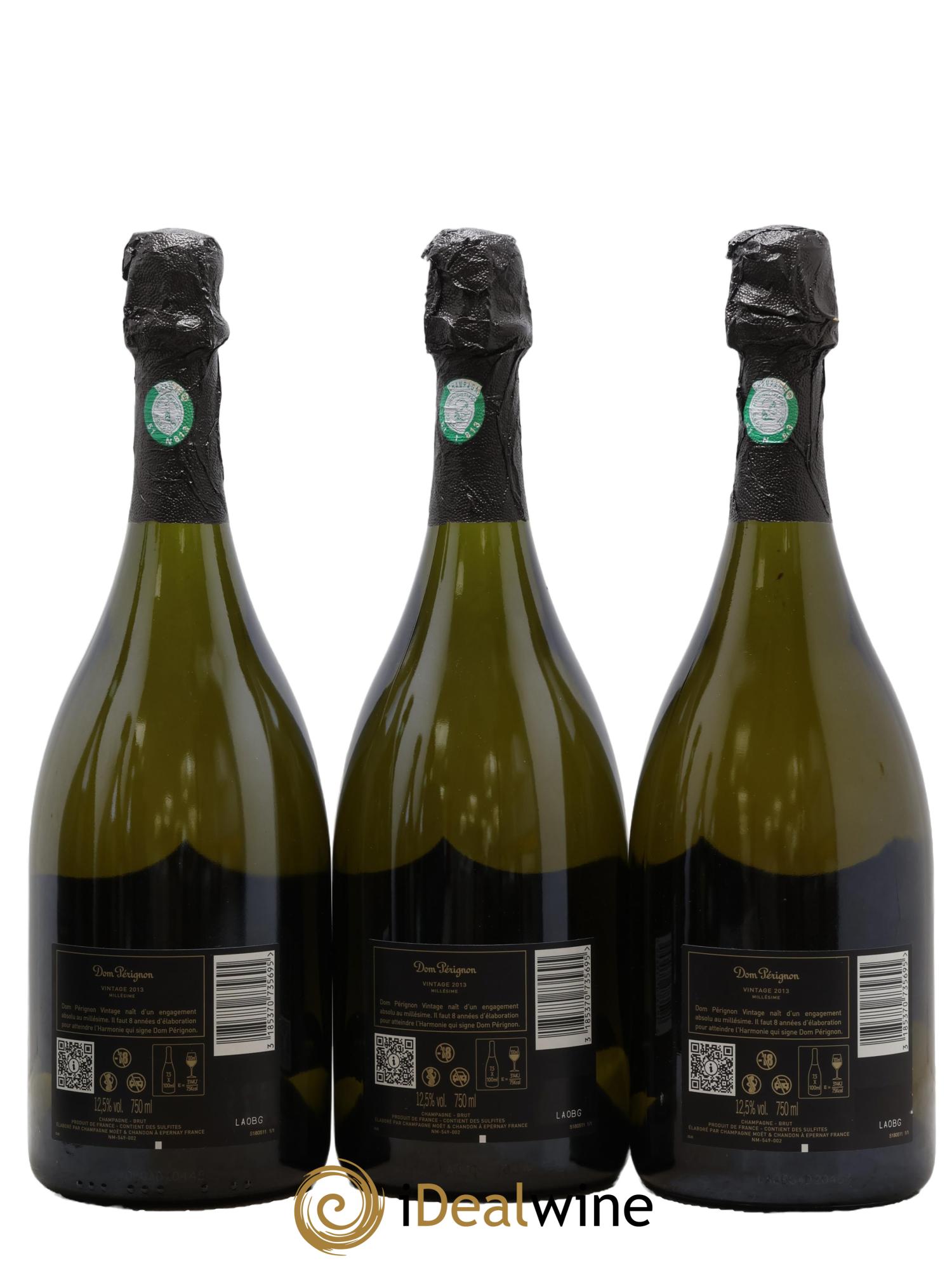 Brut Dom Pérignon 2013 - Lot de 6 bouteilles - 2