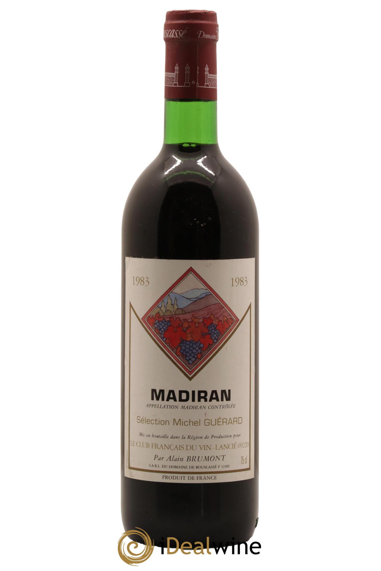 Madiran Selection Michel Guerard Par Alain Brumont 1983 - Lot de 1 bouteille - 0