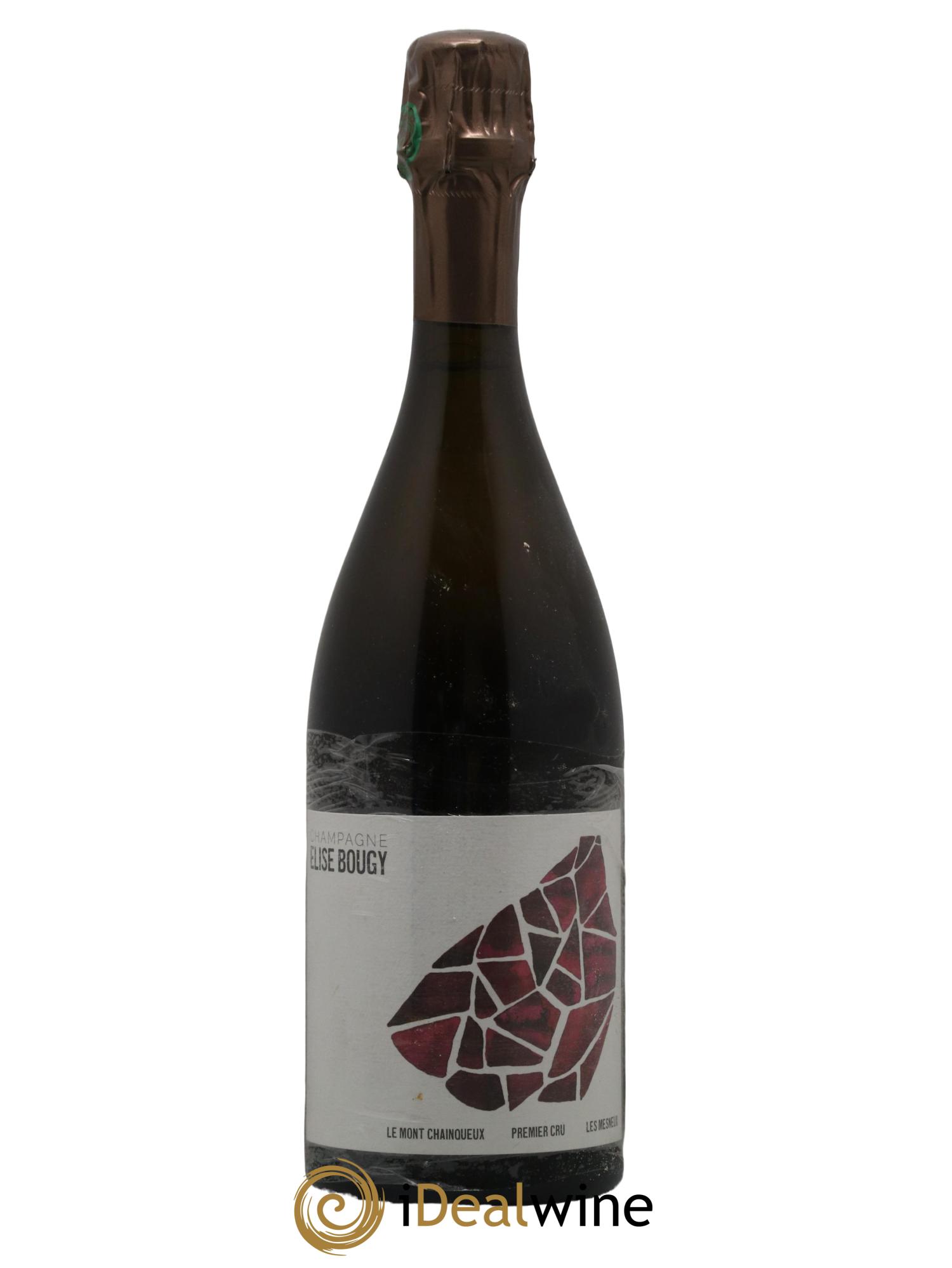 Les Mesneux Le Mont Chainqueux Elise Bougy Brut Nature Blanc de Noirs 1er Cru Le Mont Chainqueux Les Mesneux Elise Bougy - Lot de 1 bouteille - 0