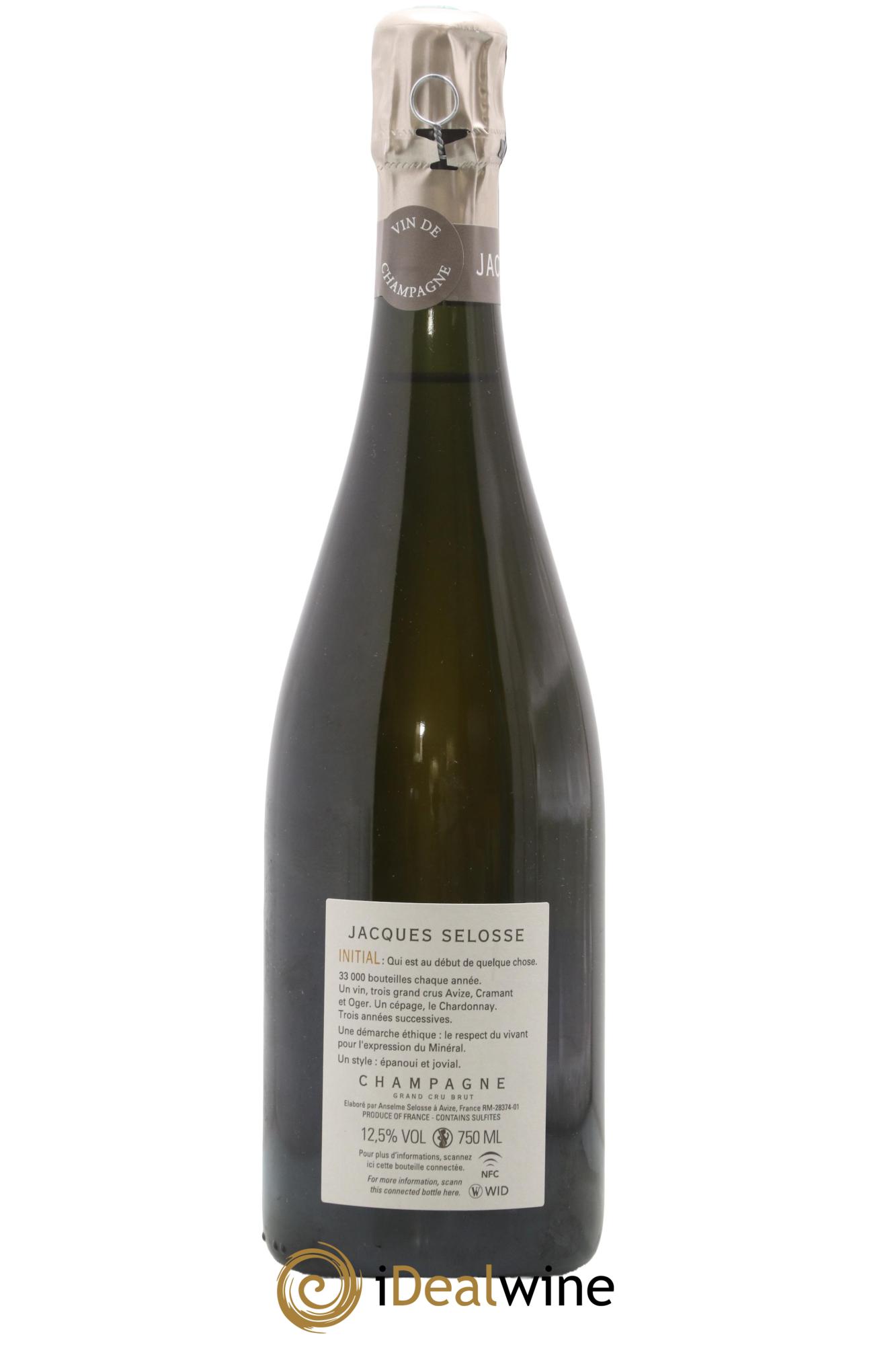 Initial Brut Jacques Selosse - Lot of 1 bottle - 1