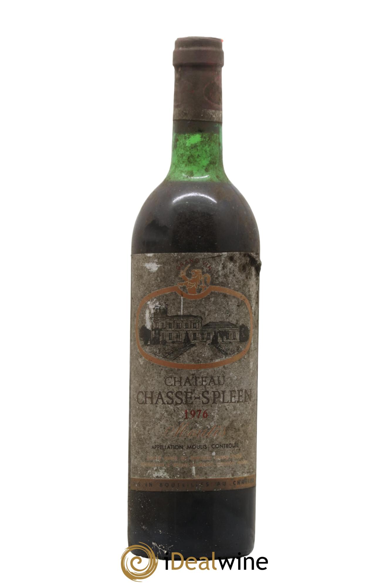 Château Chasse Spleen 1976 - Lot de 1 bouteille - 0